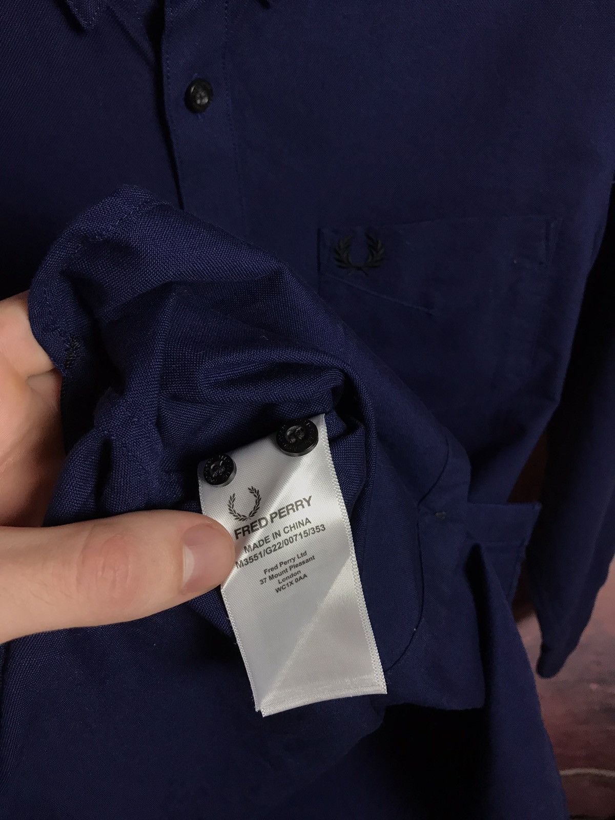 Fred Perry Vintage Fred Perry streetwear shirt Size US S / EU 44-46 / 1 - 5 Thumbnail