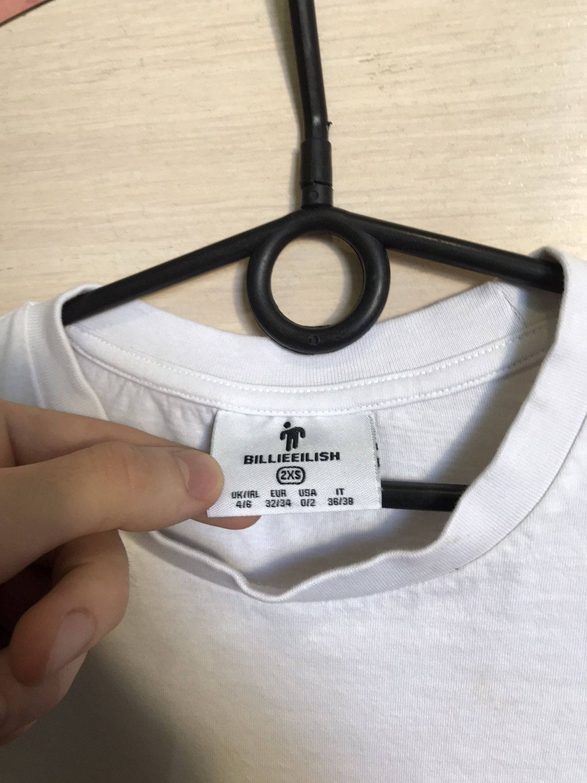 Band Tees Billie Eilish streetwear band tee Size US S / EU 44-46 / 1 - 3 Thumbnail