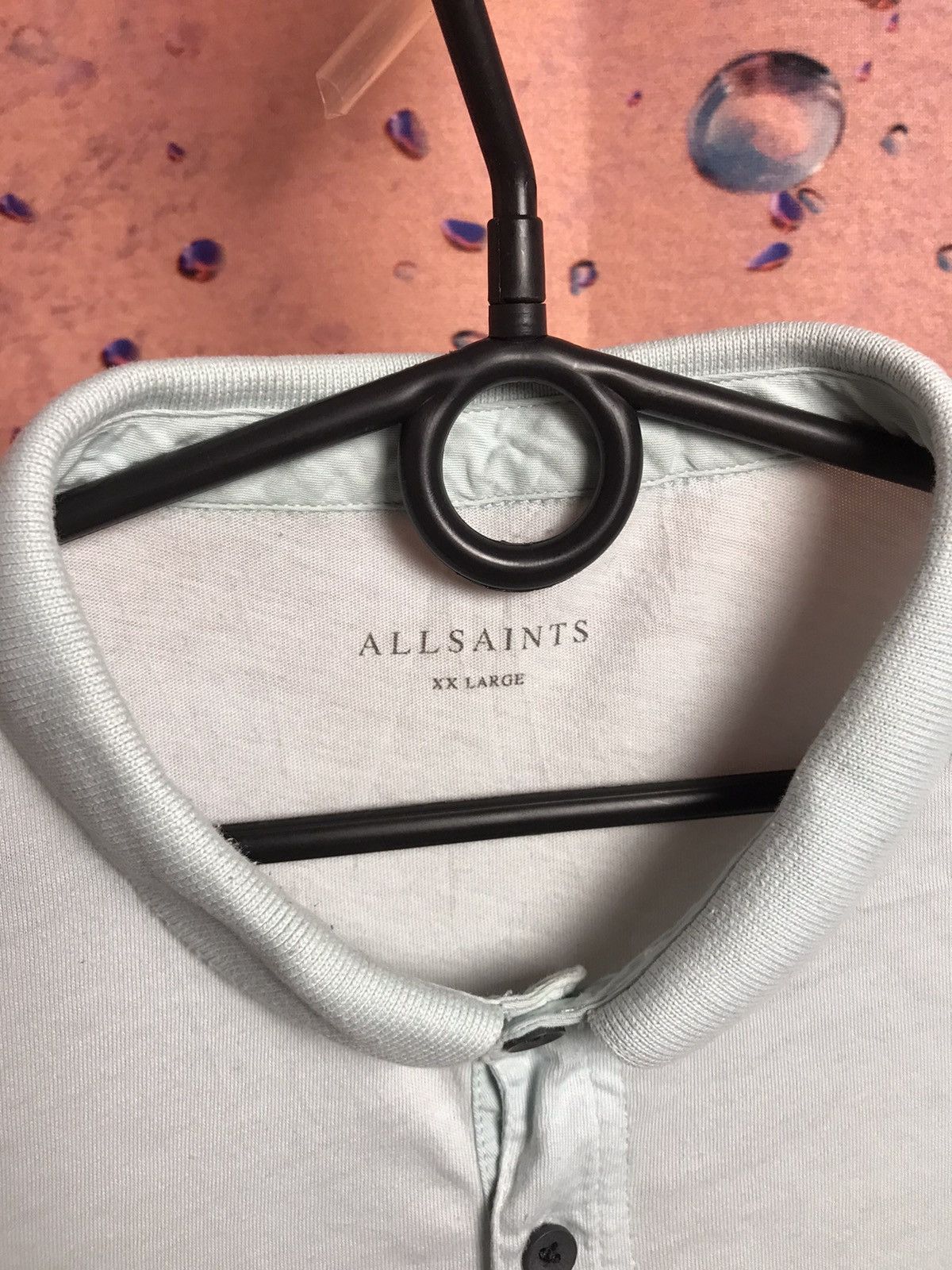 Allsaints Allsaints luxury streetwear polo tee Size US XL / EU 56 / 4 - 3 Thumbnail