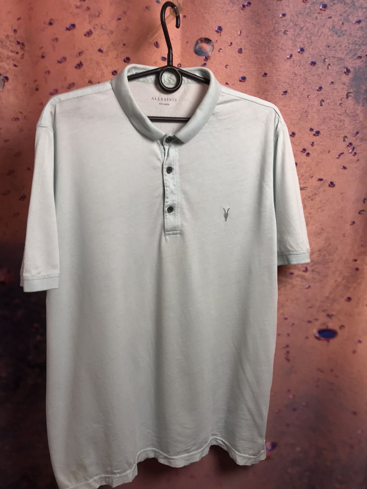 Allsaints Allsaints luxury streetwear polo tee Size US XL / EU 56 / 4 - 2 Thumbnail