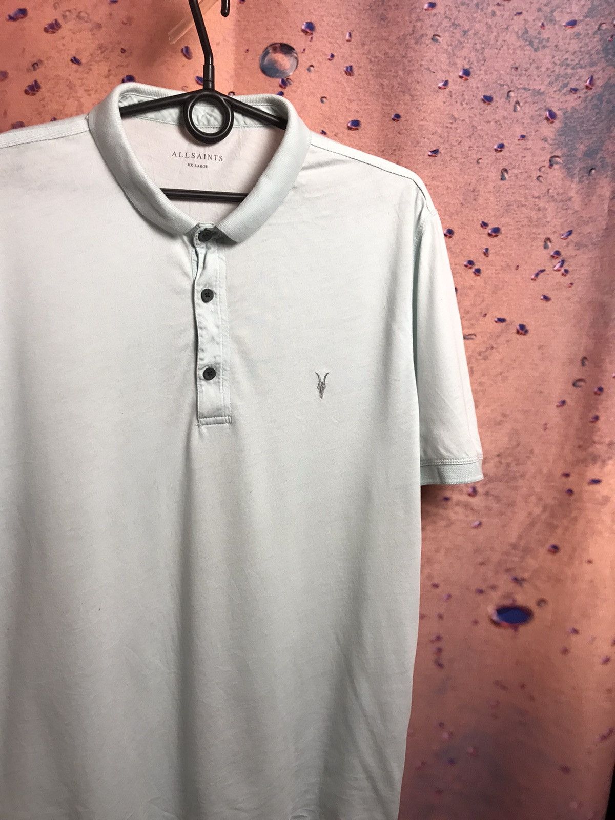 Allsaints Allsaints luxury streetwear polo tee Size US XL / EU 56 / 4 - 1 Thumbnail