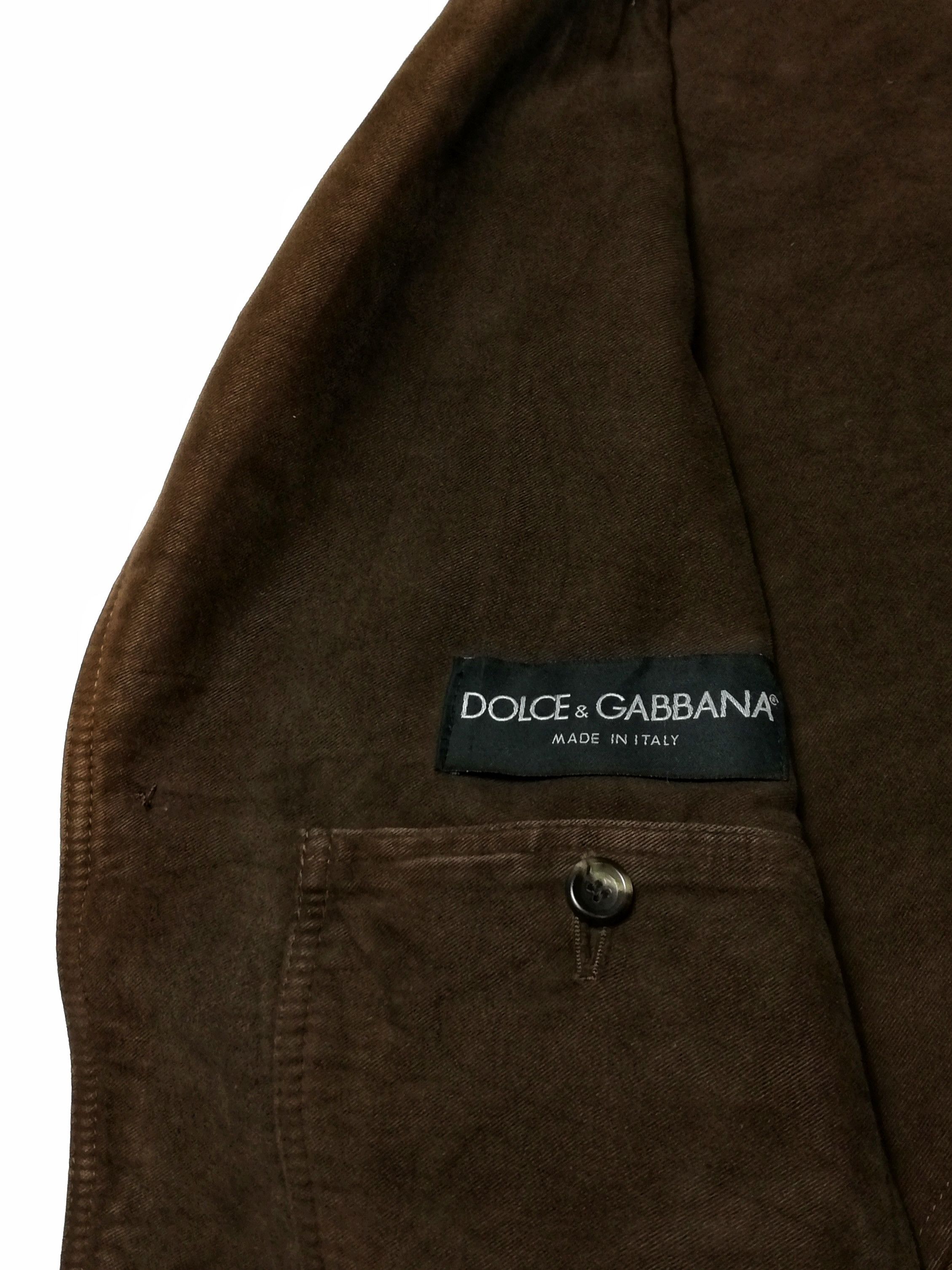 Designer × Dolce & Gabbana 🔥Dolce & Gabbana JS77 uU6B4 Faded Design Blazers Jacket🔥 Size US M / EU 48-50 / 2 - 8 Thumbnail