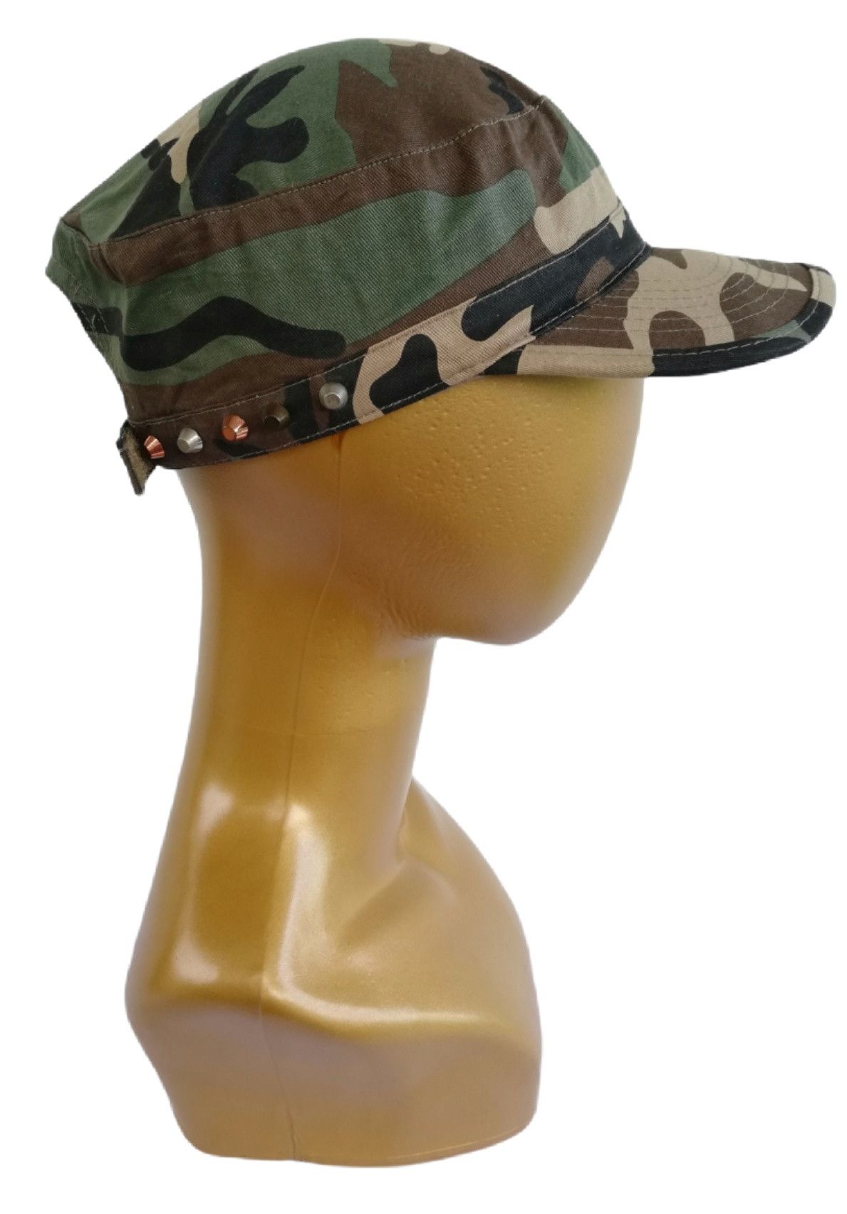 Other 🔥Design Iconic Style READYMADE Camo Spike Biker Hat Cap🔥 Size ONE SIZE - 6 Thumbnail