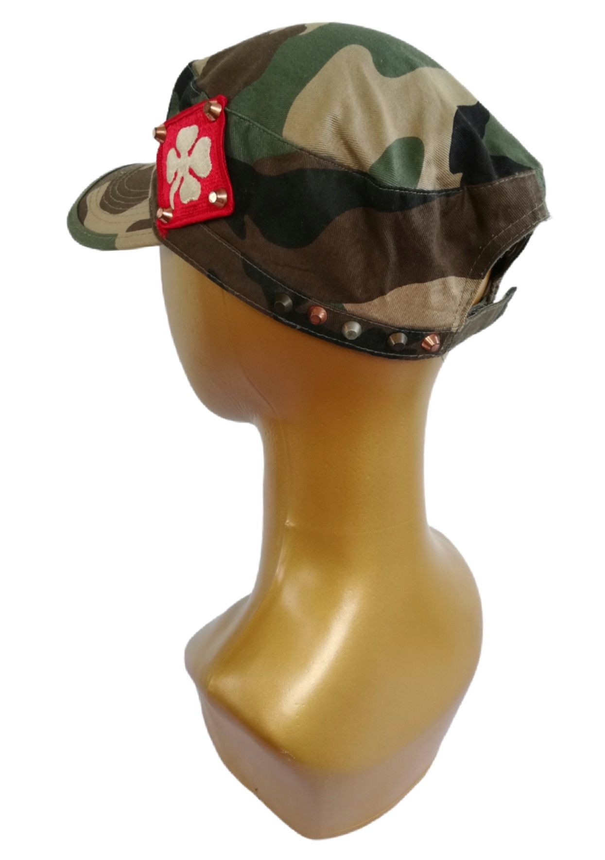 Other 🔥Design Iconic Style READYMADE Camo Spike Biker Hat Cap🔥 Size ONE SIZE - 3 Thumbnail