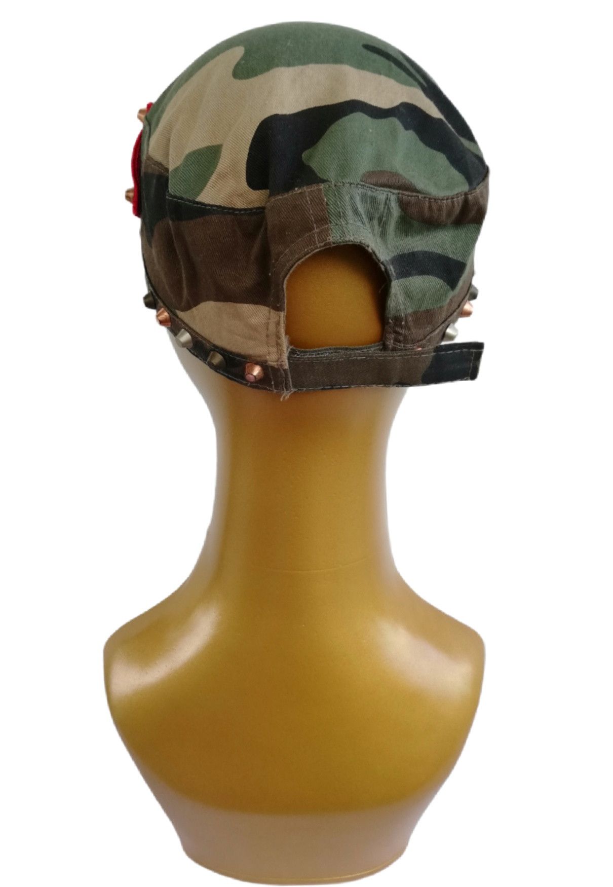 Other 🔥Design Iconic Style READYMADE Camo Spike Biker Hat Cap🔥 Size ONE SIZE - 4 Thumbnail