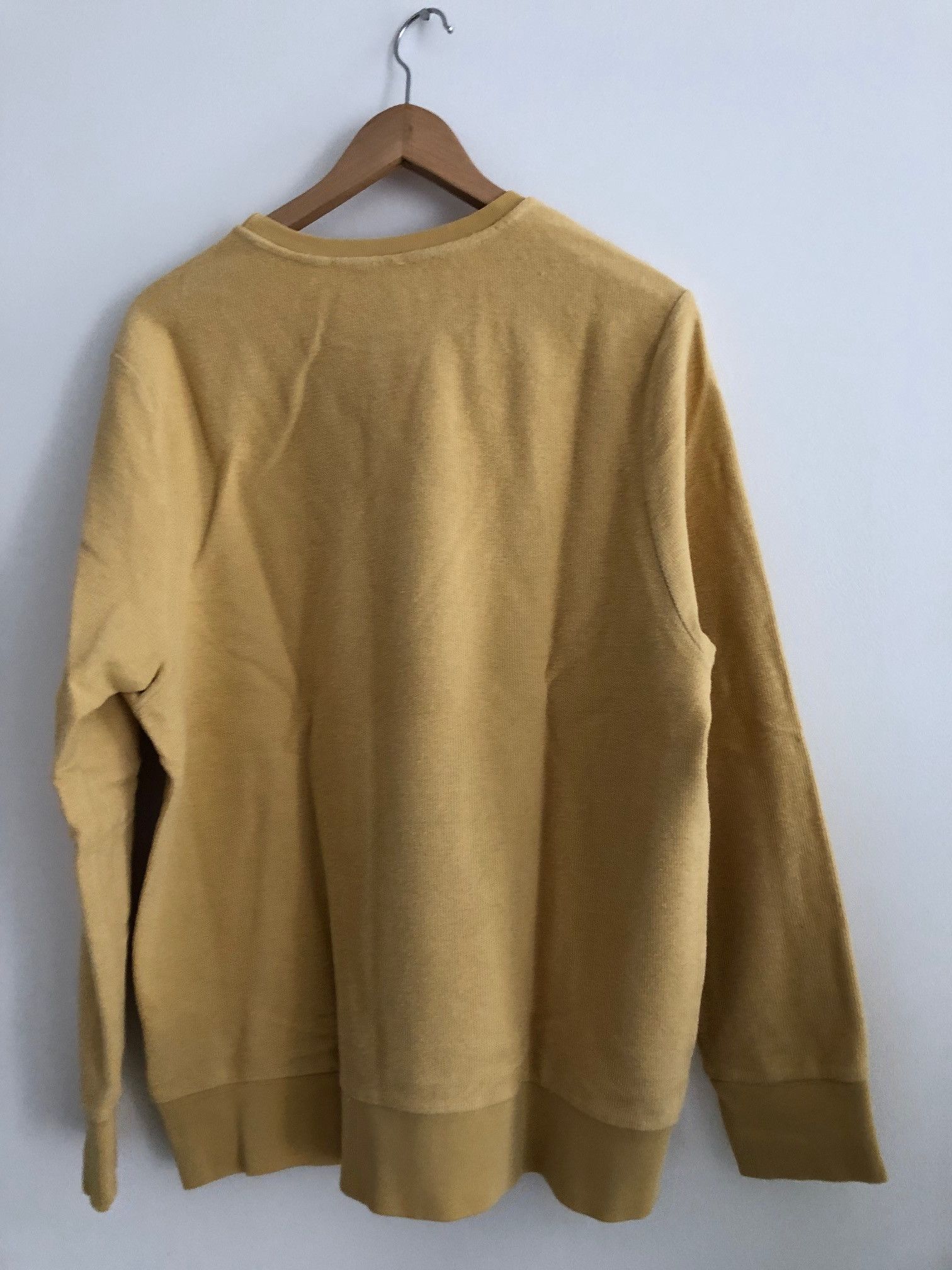 CMMN SWDN CMMN SWDN Coen Reversed Loopback Sweatshirt Jersey Yellow S Size US S / EU 44-46 / 1 - 3 Thumbnail