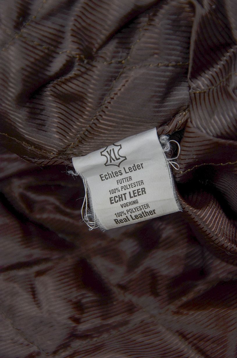 Vintage VINTAGE Real Leather Rare Moto Jacket Size US XL / EU 56 / 4 - 12 Thumbnail