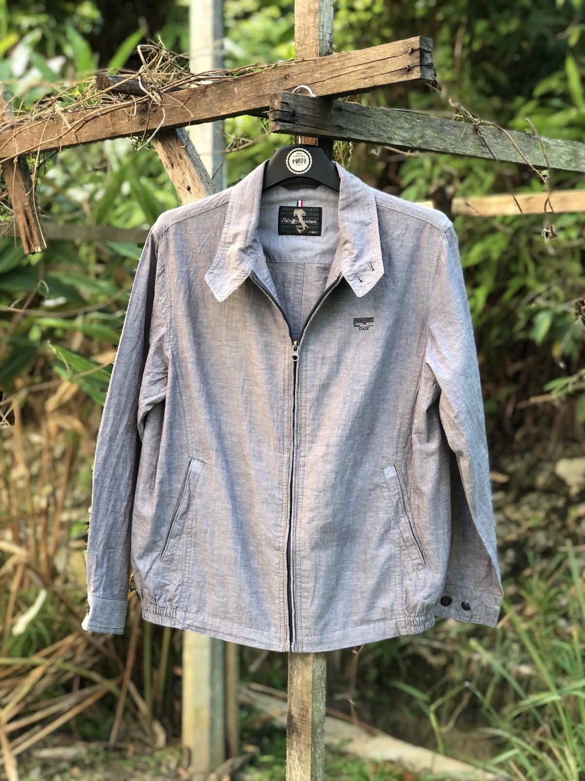 Japanese Brand Vintage Casual Zipper Jacket by Patrizia Francesco Italy Size US M / EU 48-50 / 2 - 1 Thumbnail