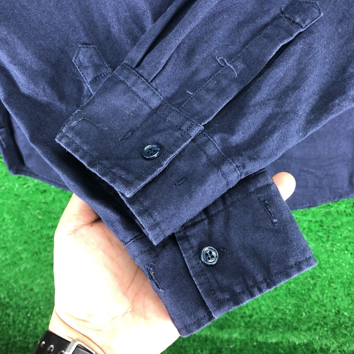 MasterPiece Aloa By Masterpiece Hidden Zipper Button Up Shirts Size US L / EU 52-54 / 3 - 10 Thumbnail
