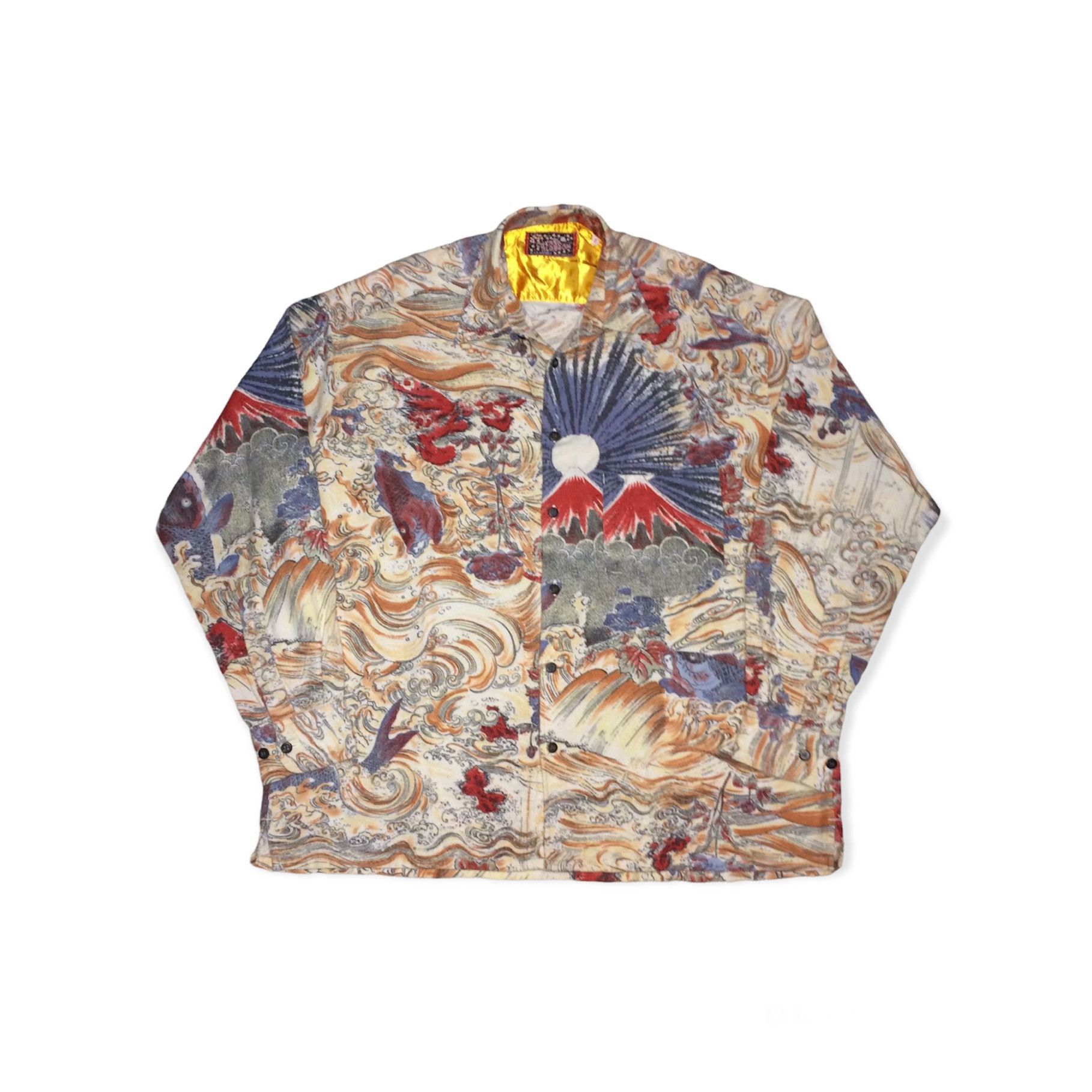 image of Hollywood Ranch&market x If Six Was Nine Mont Fuji Cherry Blossom Gold Fish H.r Market Japan Made (