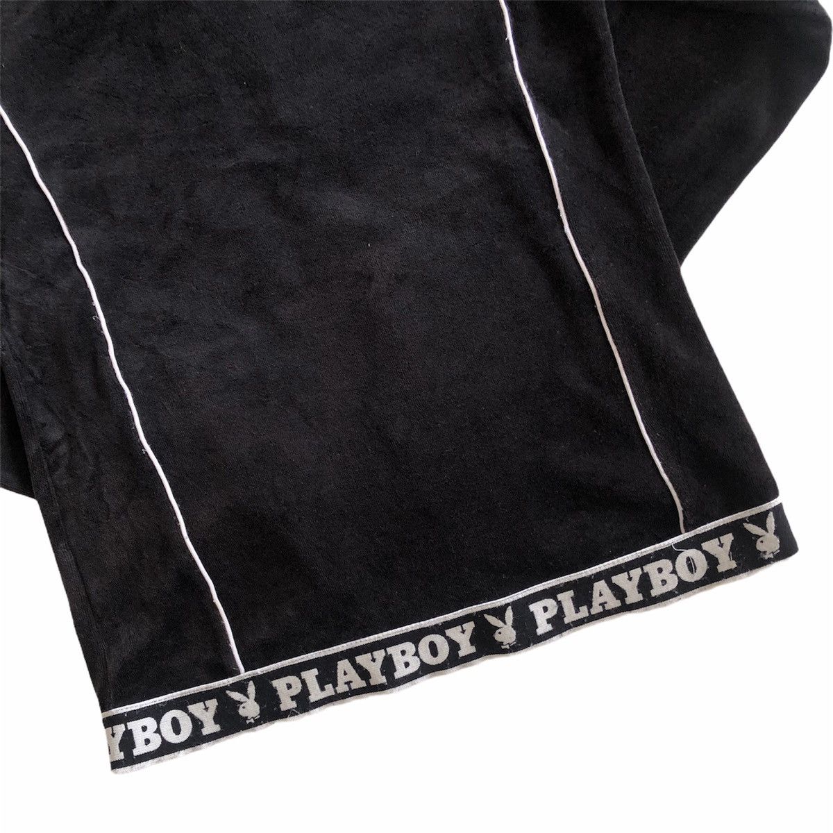 Playboy Vintage Playboy Velvet Sweater Zipper Hoodie Size XXS / US 00 / IT 34 - 5 Thumbnail