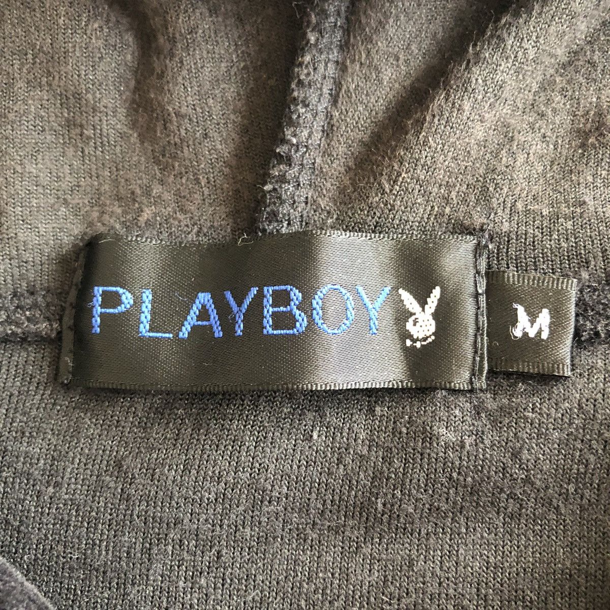 Playboy Vintage Playboy Velvet Sweater Zipper Hoodie Size XXS / US 00 / IT 34 - 10 Thumbnail