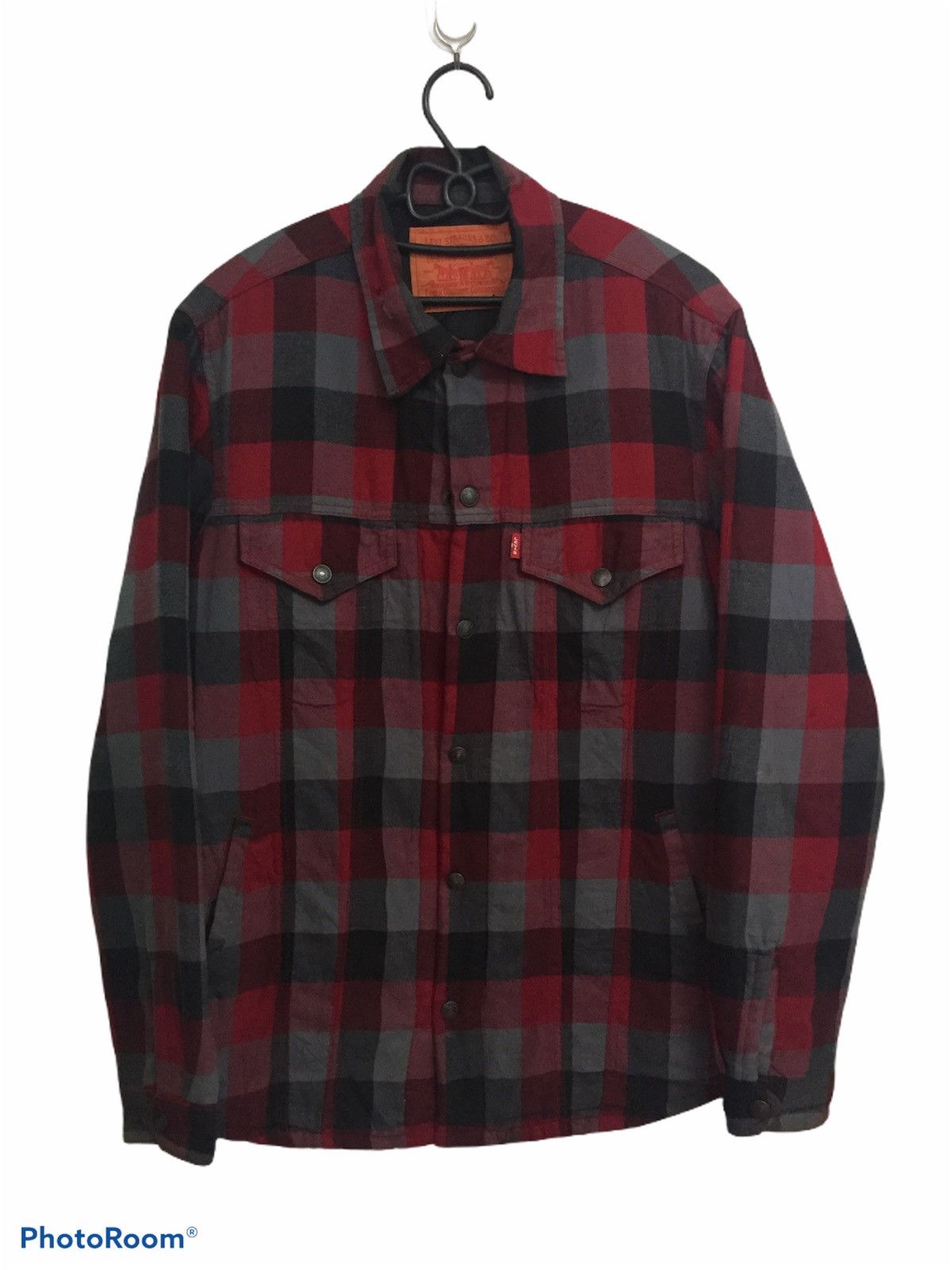 Levis Button Jacket Flannel
