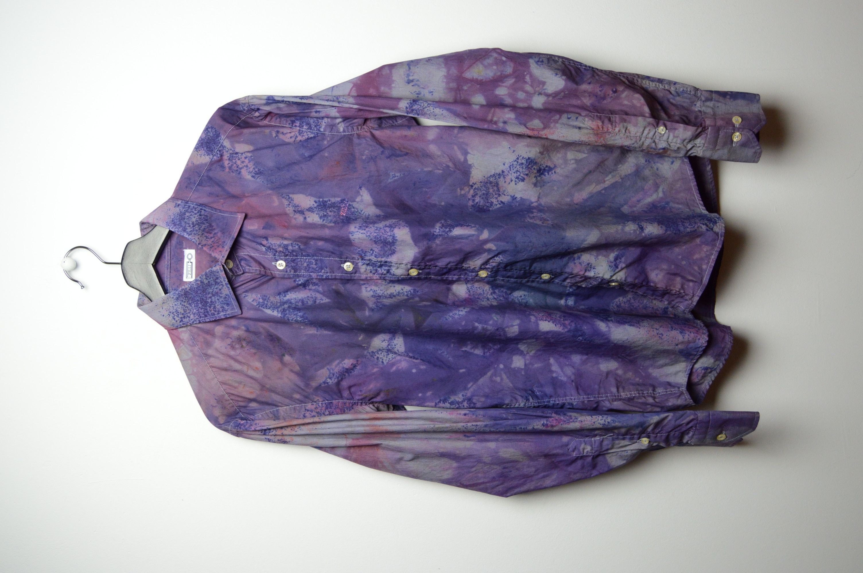 image of Avant Garde x Vintage Zilli Y2K 1/1 Vintage Tie Dye Shirt, Men's (Size Medium)