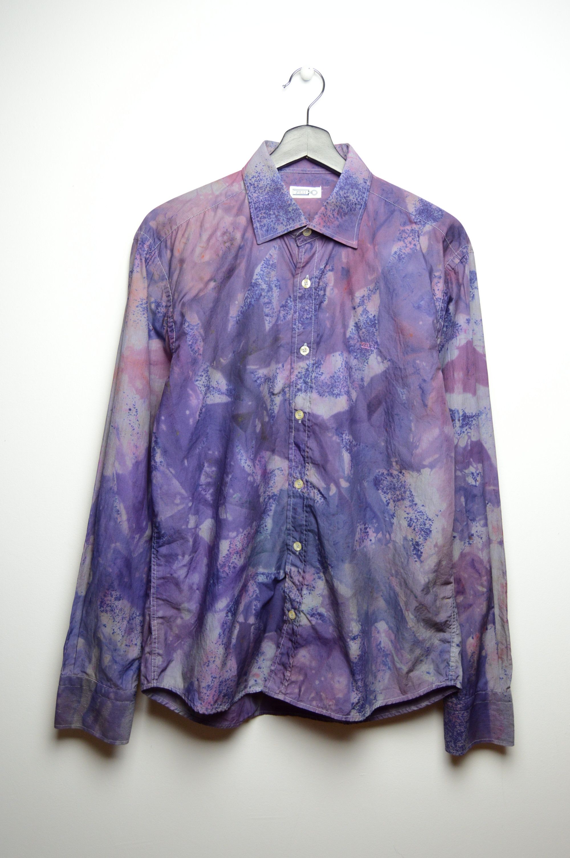 Zilli zilli y2k 1/1 vintage tie dye shirt Size US M / EU 48-50 / 2 - 2 Thumbnail