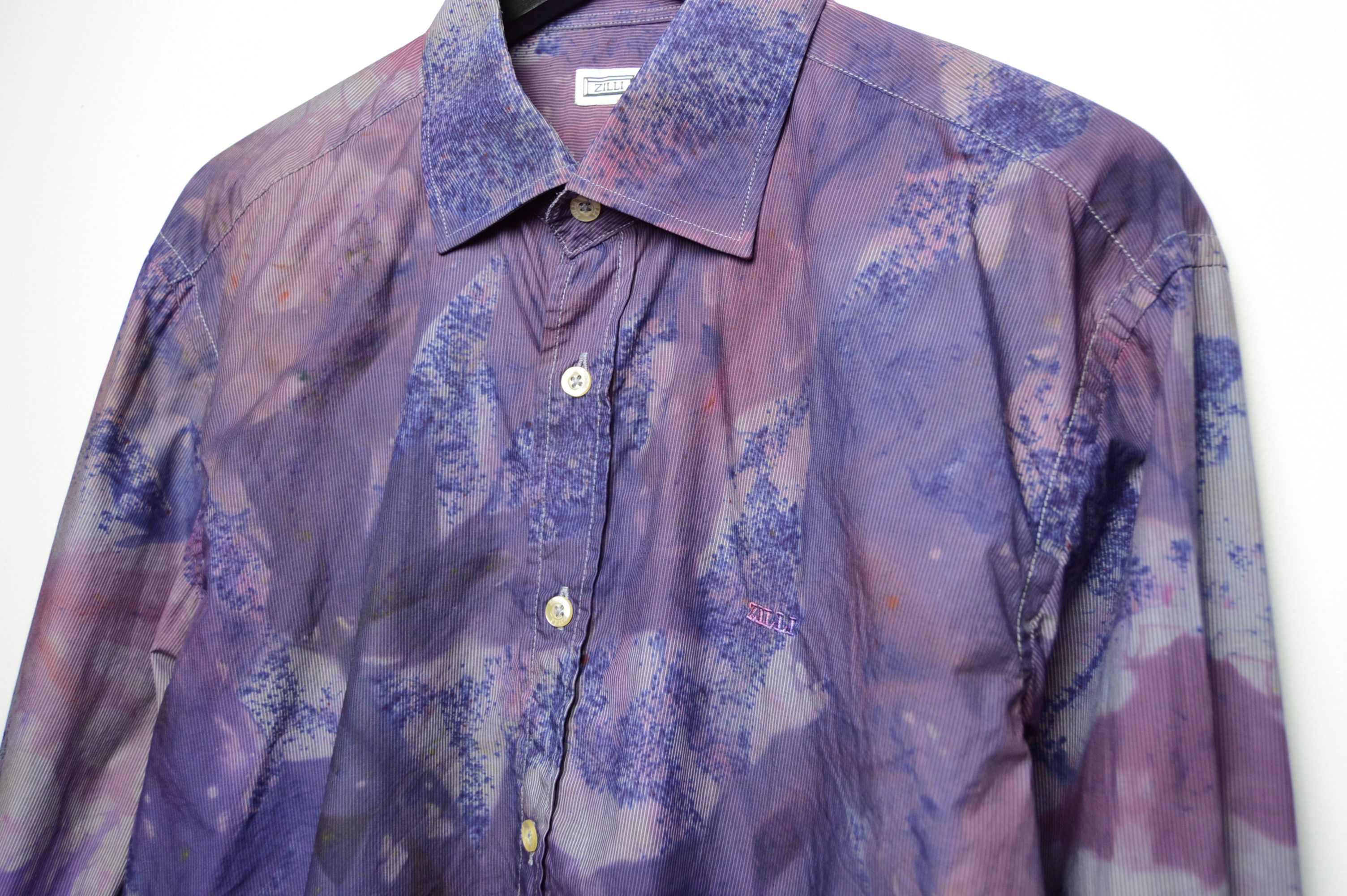 Zilli zilli y2k 1/1 vintage tie dye shirt Size US M / EU 48-50 / 2 - 9 Thumbnail