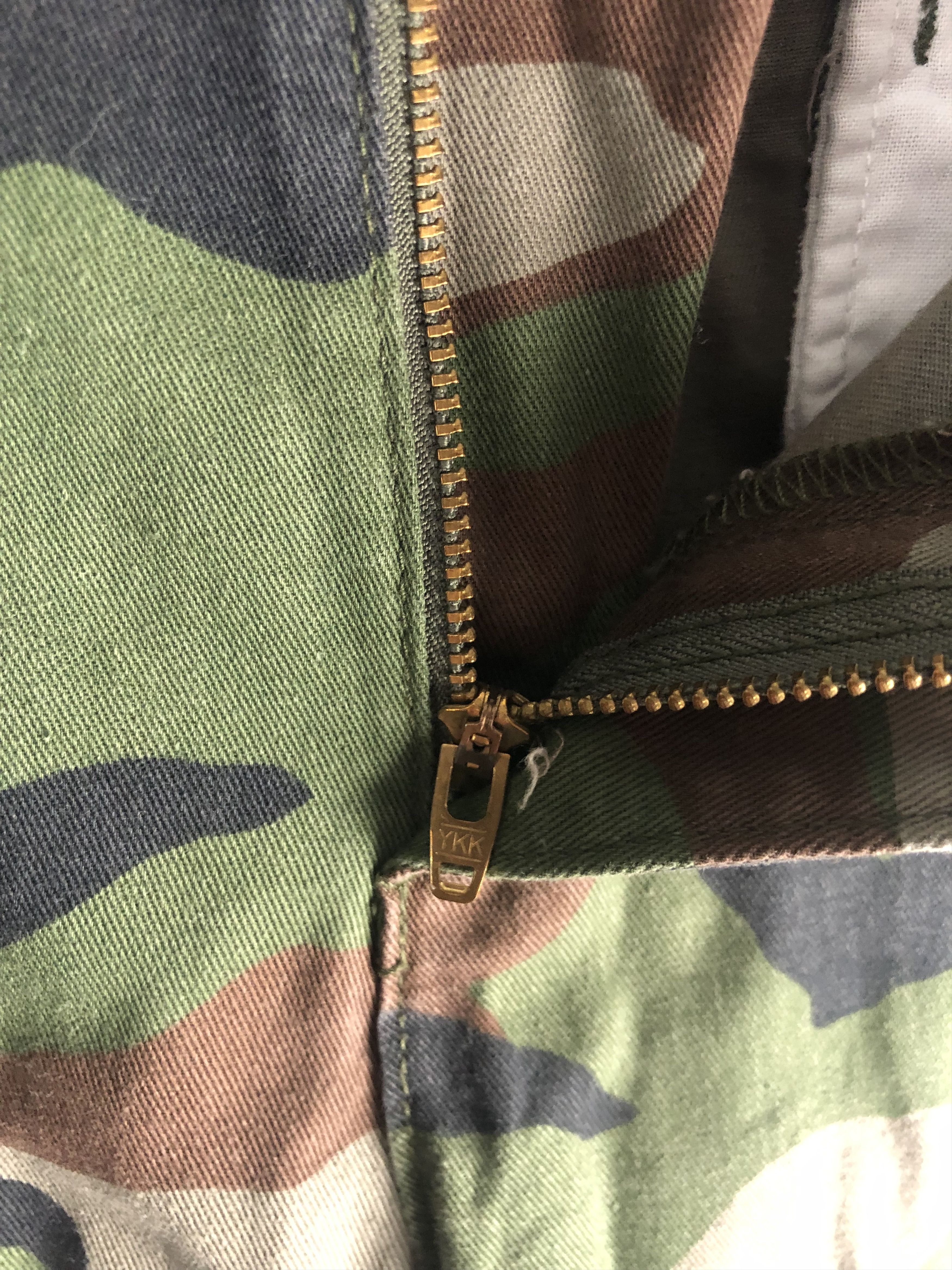 Jean Vintage RALPH LAUREN DENIM CO Camo Pants M181 Size 29" - 6 Thumbnail