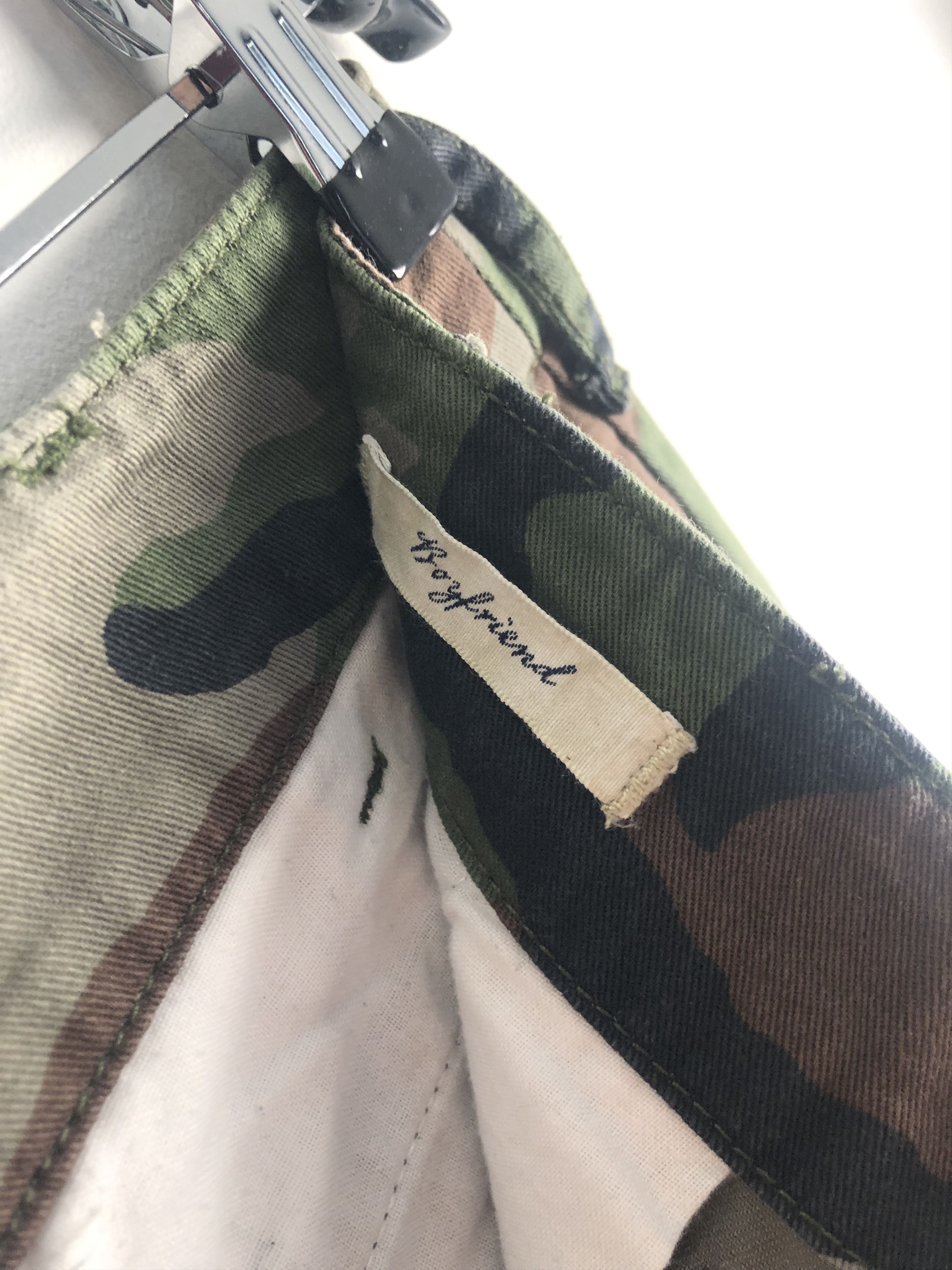 Jean Vintage RALPH LAUREN DENIM CO Camo Pants M181 Size 29" - 8 Thumbnail