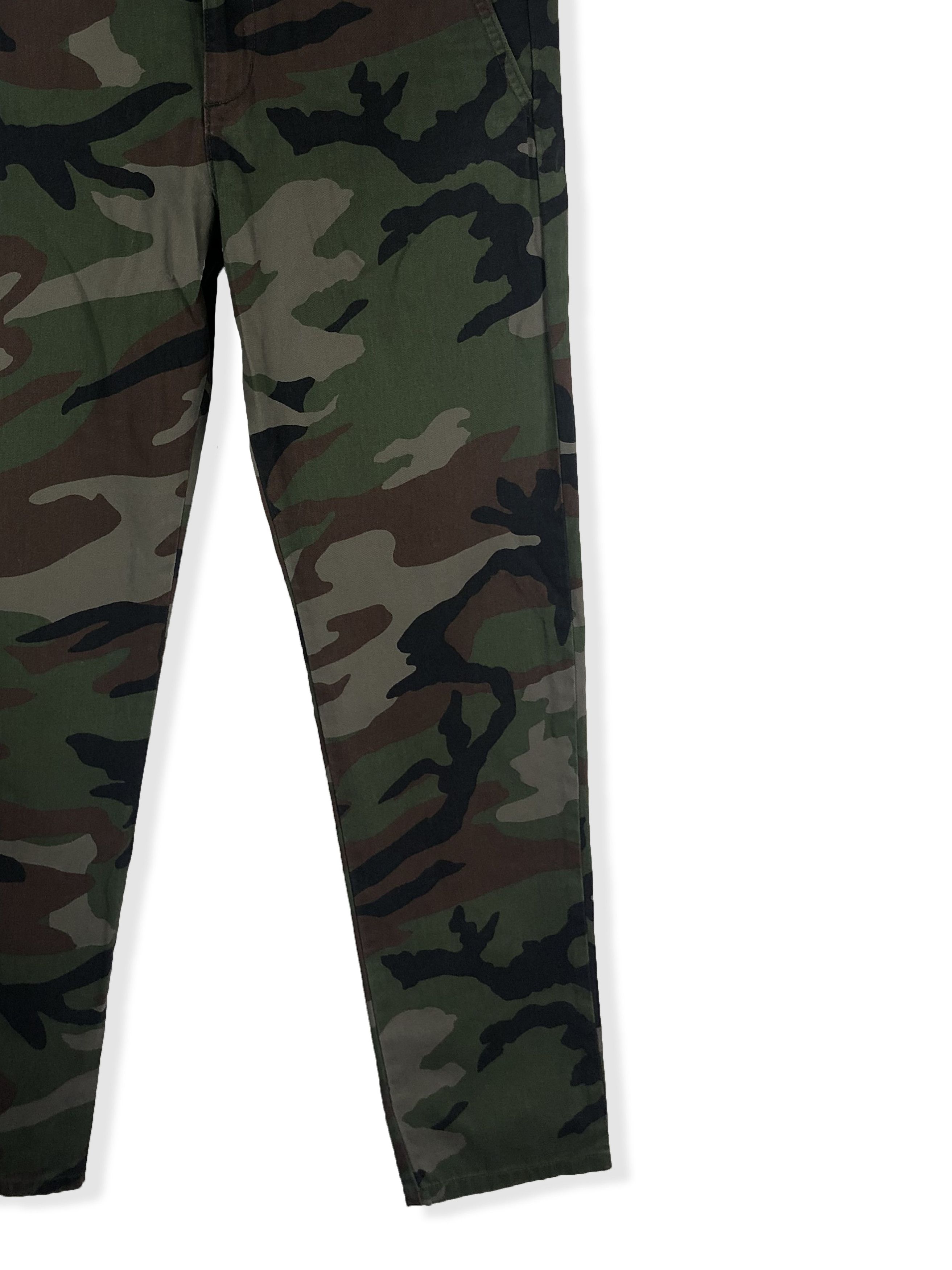Jean Vintage RALPH LAUREN DENIM CO Camo Pants M181 Size 29" - 2 Thumbnail
