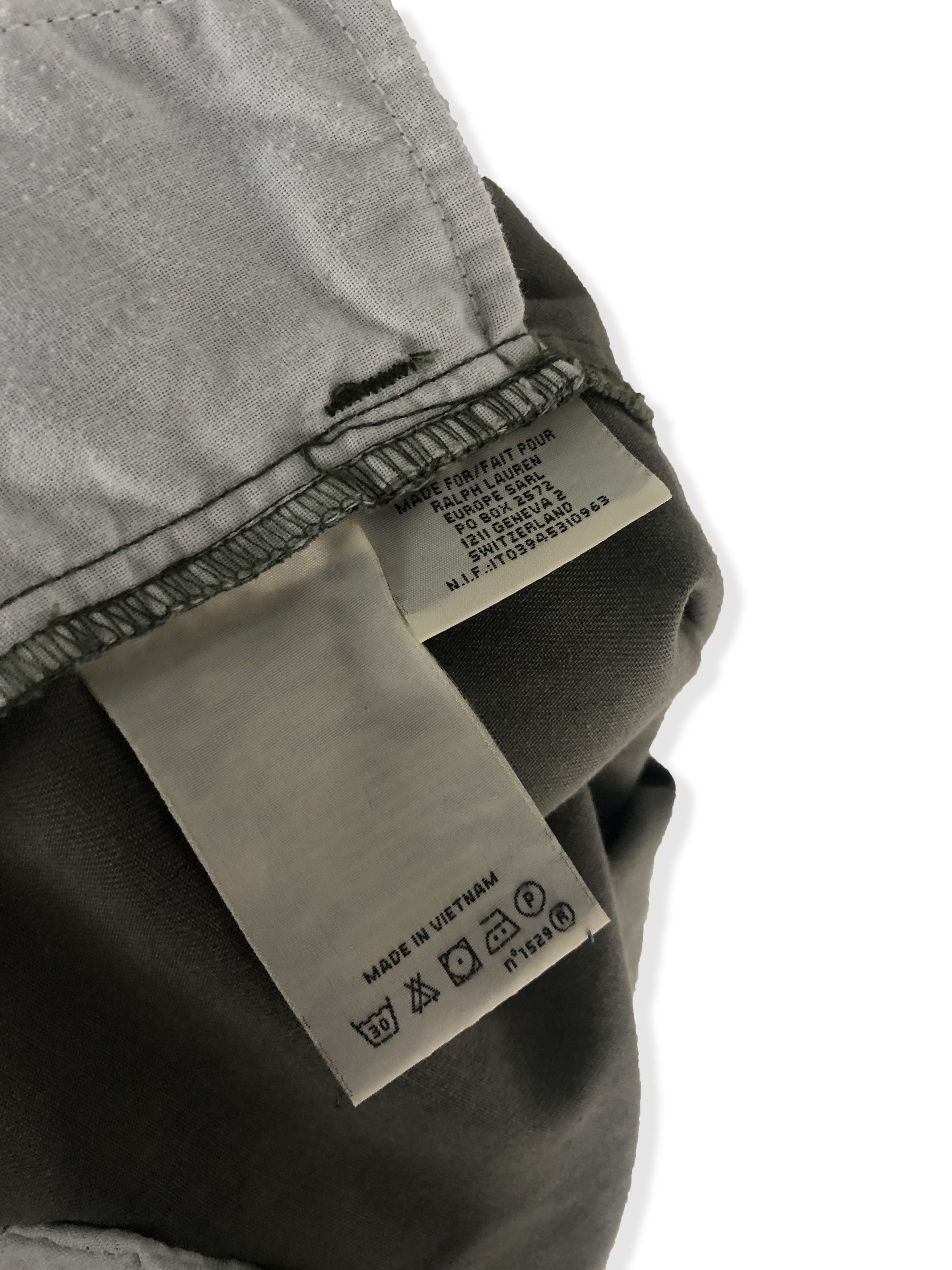 Jean Vintage RALPH LAUREN DENIM CO Camo Pants M181 Size 29" - 9 Thumbnail