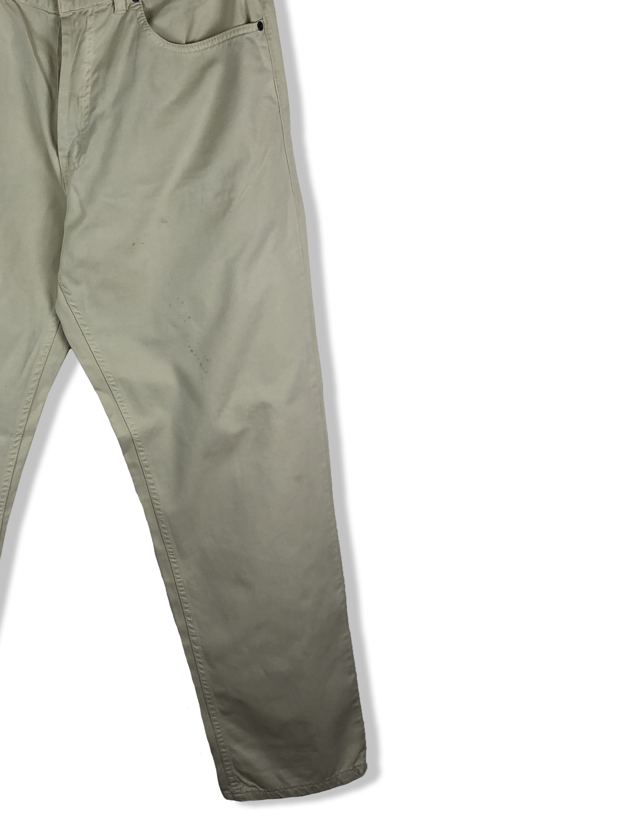 Burberry 90s Vintage THOMAS BURBERRY Beige Pants M145 Size US 32 / EU 48 - 3 Thumbnail