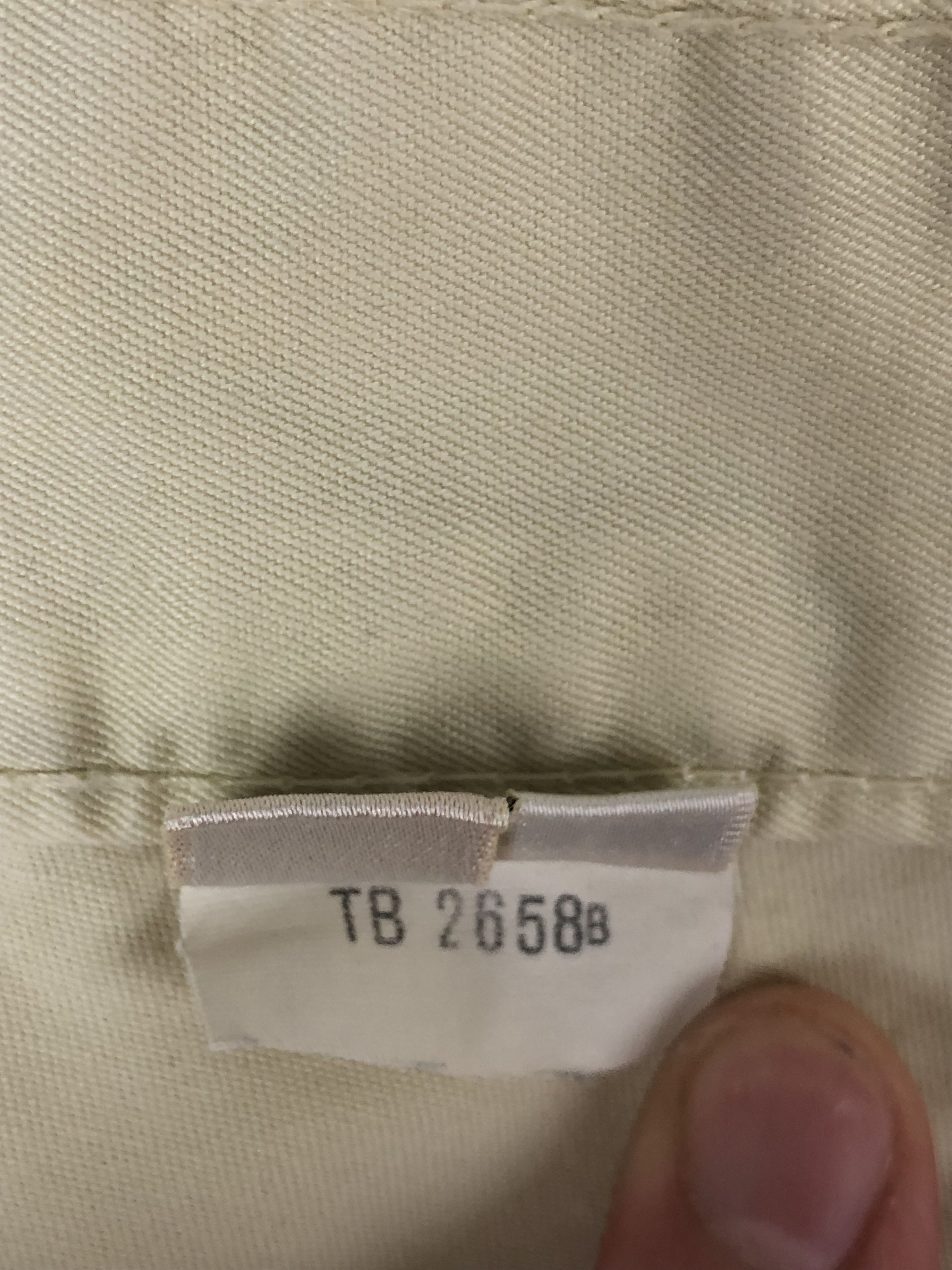Burberry 90s Vintage THOMAS BURBERRY Beige Pants M145 Size US 32 / EU 48 - 11 Thumbnail