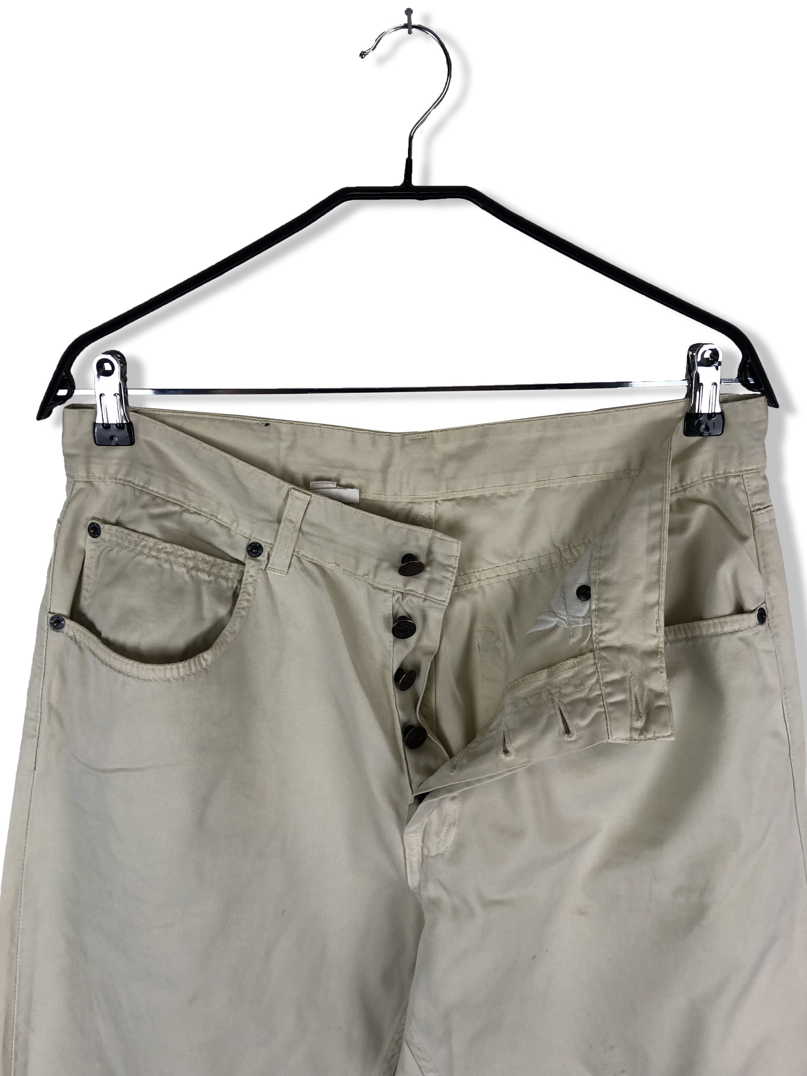 Burberry 90s Vintage THOMAS BURBERRY Beige Pants M145 Size US 32 / EU 48 - 8 Thumbnail