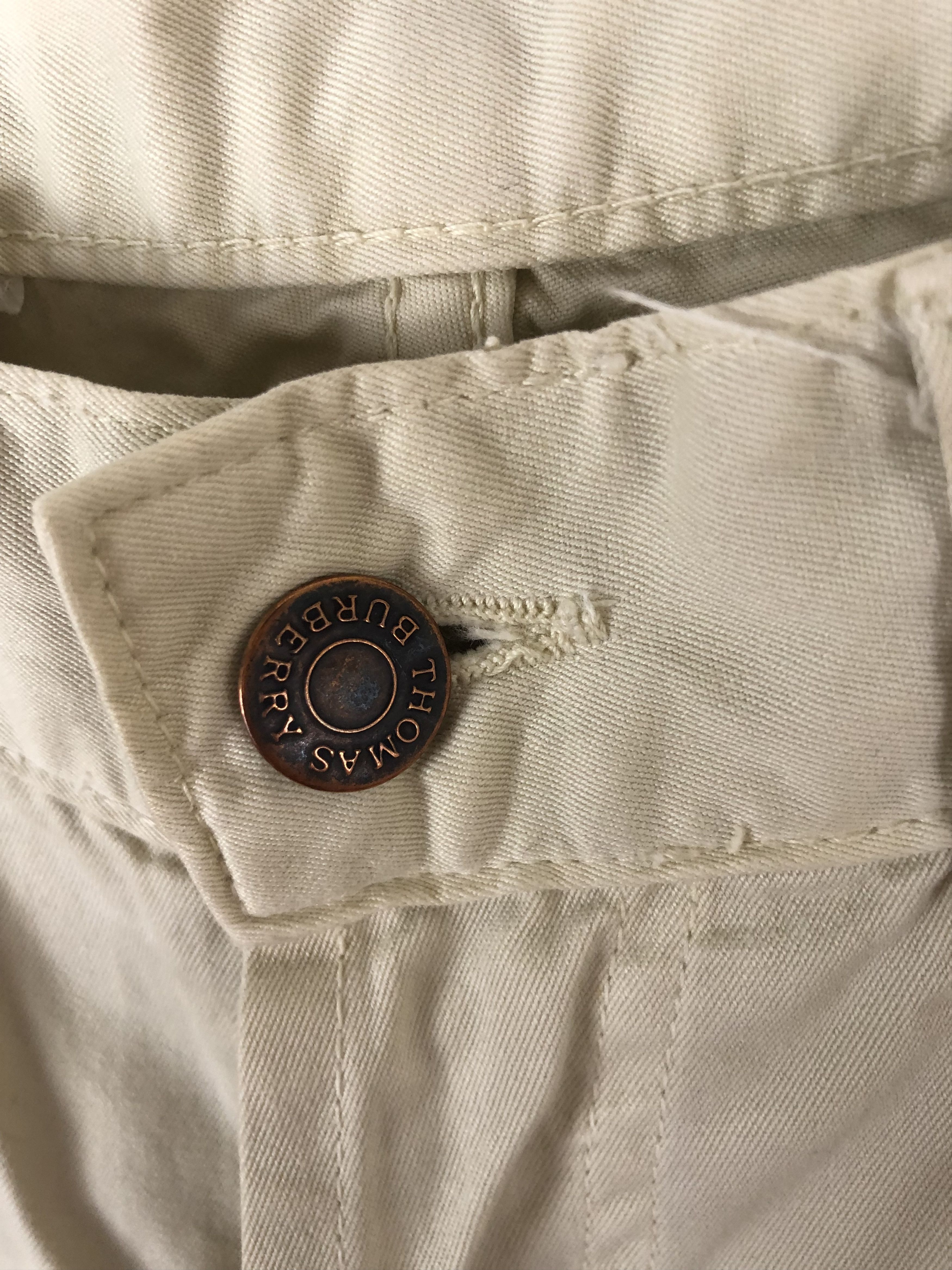 Burberry 90s Vintage THOMAS BURBERRY Beige Pants M145 Size US 32 / EU 48 - 6 Thumbnail