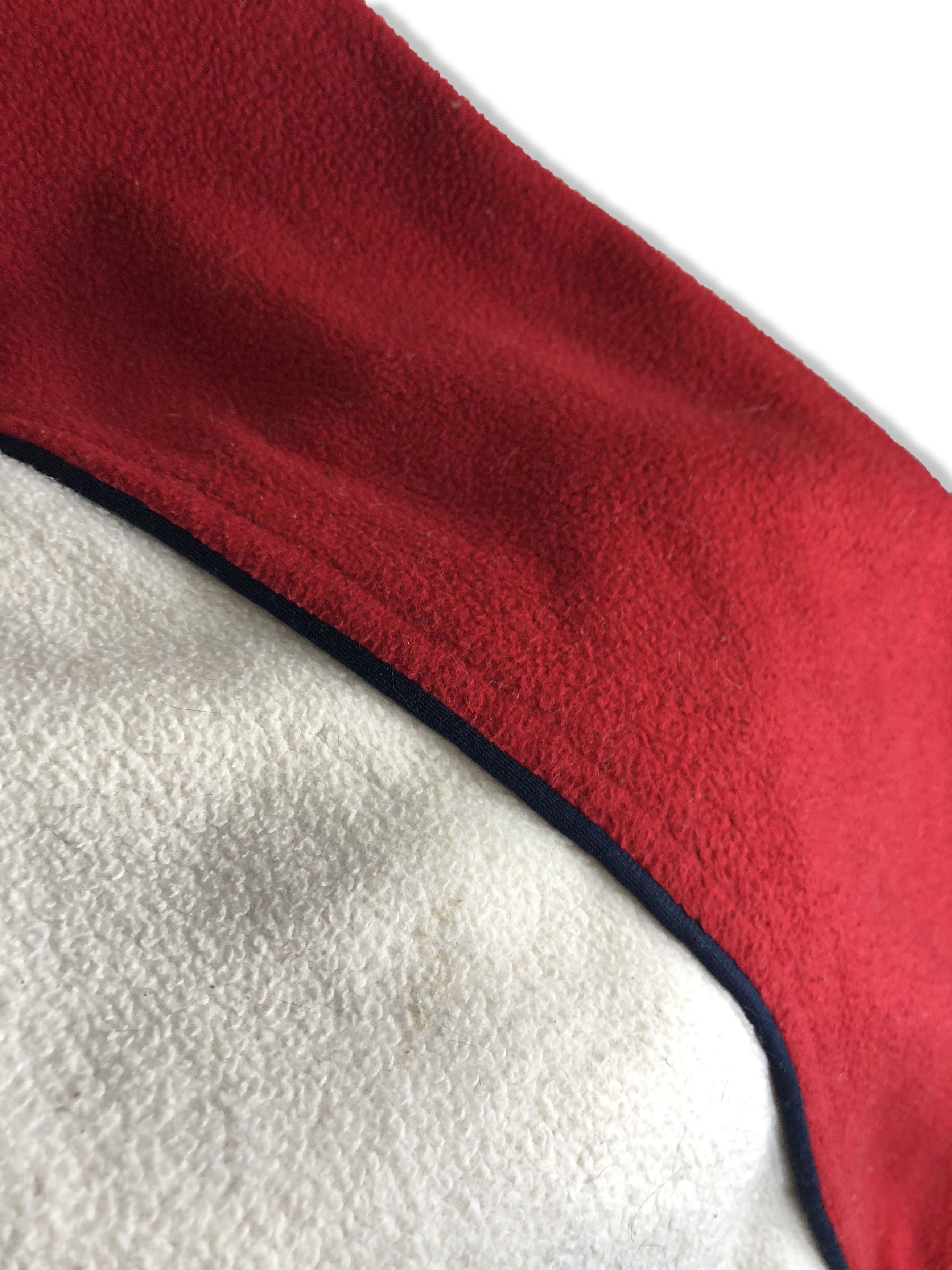 Tommy Hilfiger 90s Vintage TOMMY HILFIGER Red White Blue Fleece M158 Size US XXL / EU 58 / 5 - 15 Thumbnail