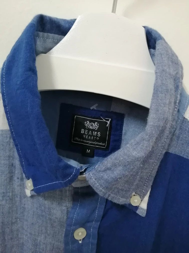 Beams Japan Japanese Brand BEAMS HEART Shirt - Size M Size US M / EU 48-50 / 2 - 7 Thumbnail