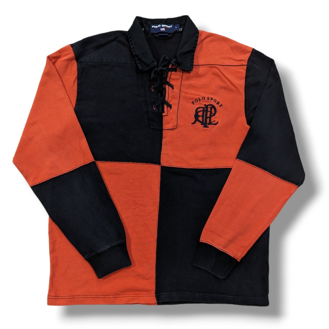 Polo Ralph Lauren Vintage Polo Ralph Lauren Striped number 16 Rugby Shirt Size US L / EU 52-54 / 3 - 1 Thumbnail