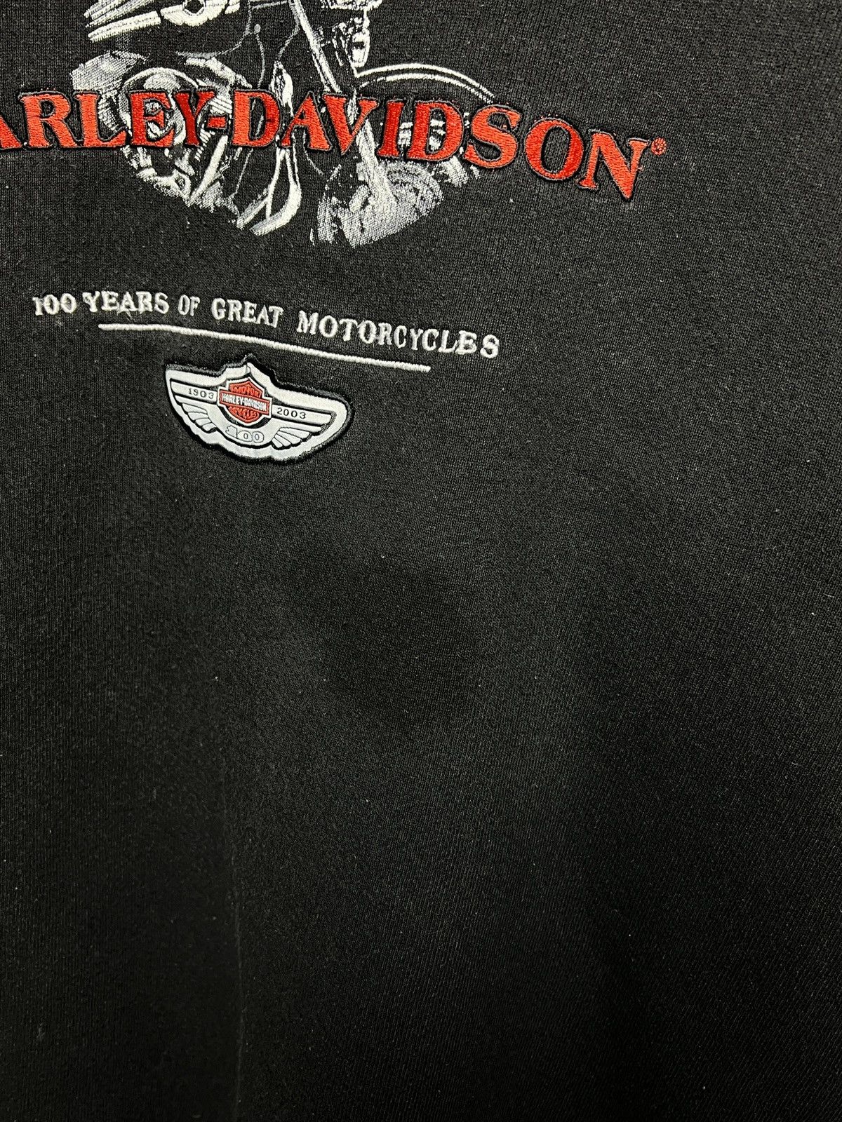 Harley Davidson harley davidson sweatshirt crewneck vintage thrashed Size US L / EU 52-54 / 3 - 5 Thumbnail