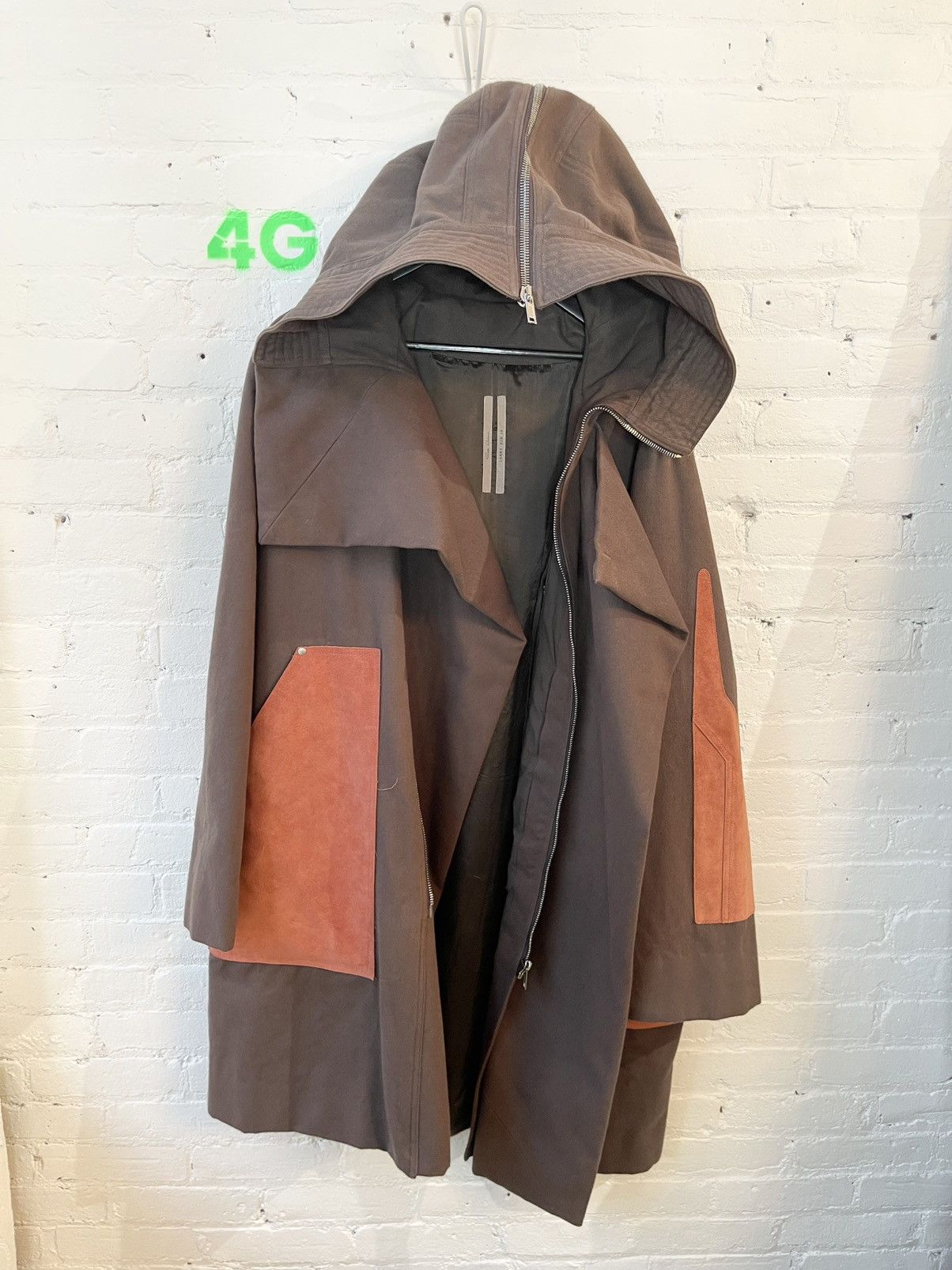 Rick Owens Rick Owens Larry FW18 OVERSIZED SISY PARKA JACKET Rick Owens Rick Owens Larry FW18 OVERSIZED SISY PARKA JACKET