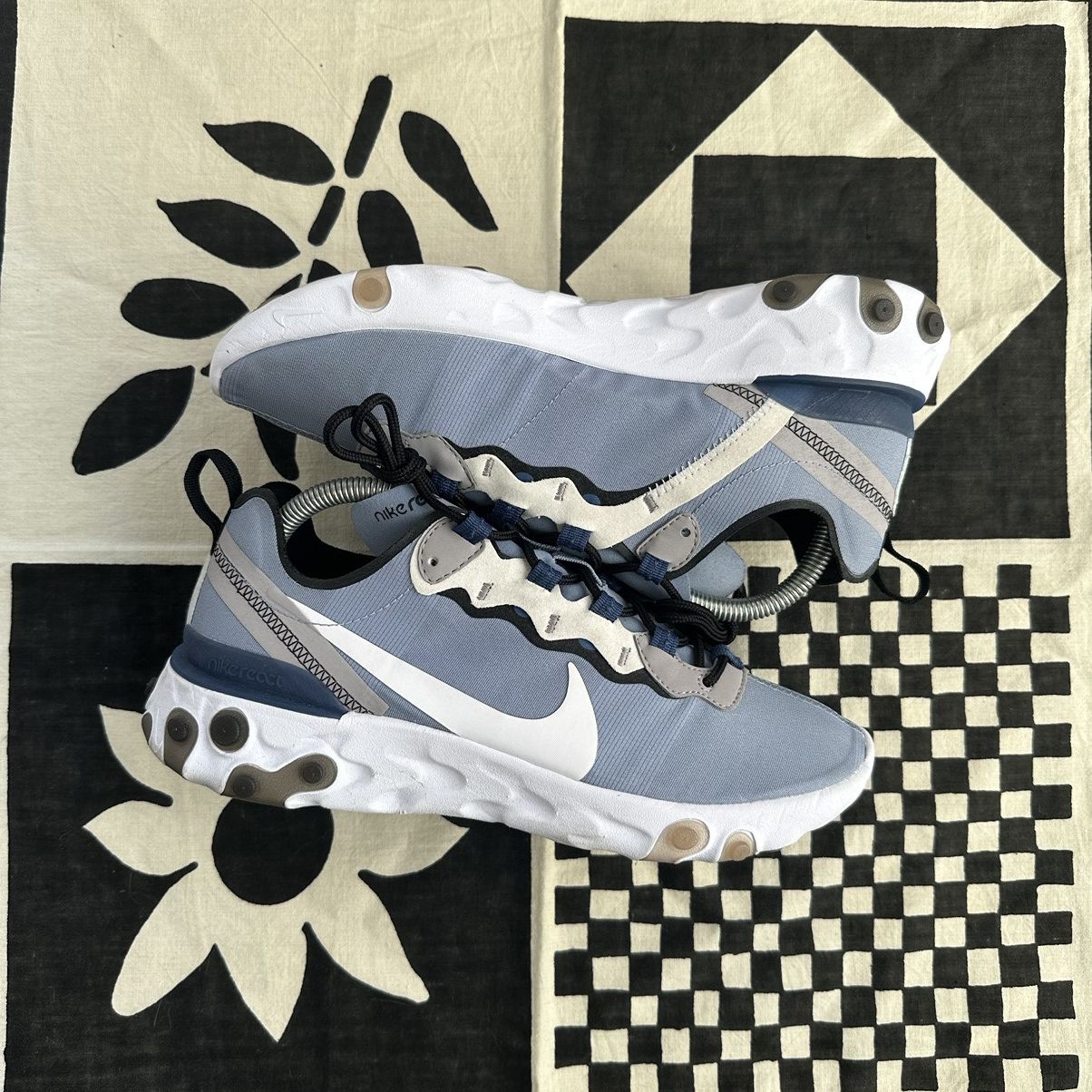 Nike Nike React Element 55 Indigo Fog Grailed