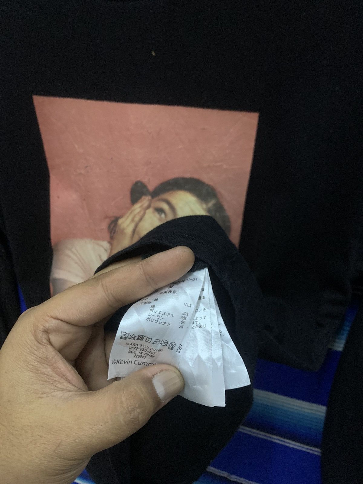 Band Tees 🔥RARE🔥Bjork Long Sleeve T Shirt By Kevin Cummins Size US M / EU 48-50 / 2 - 8 Thumbnail