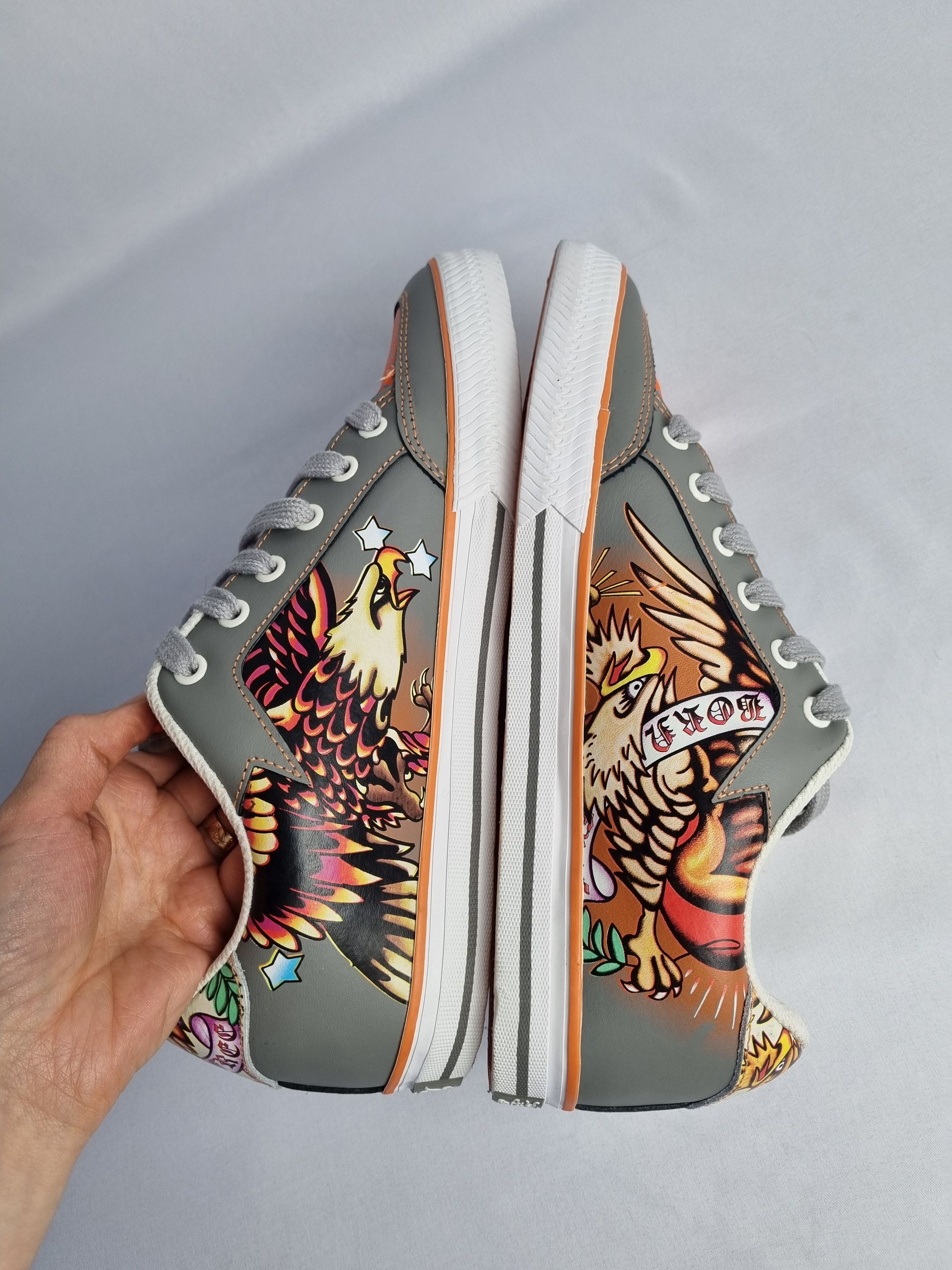 Christian Audigier × Ed Hardy New Ed Hardy Sneakers RARE! Size US 10 / EU 43 - 5 Thumbnail