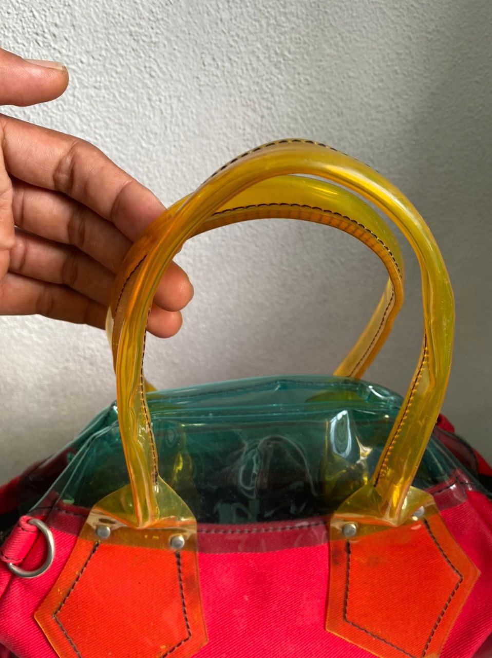 Vivienne Westwood Vivienne Westwood multiy colour transparent bag Size ONE SIZE - 7 Thumbnail
