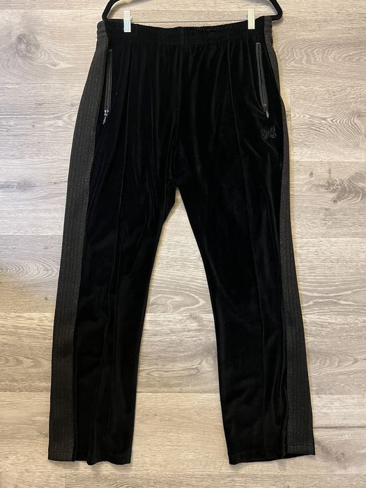 Needles Needles Velour Narrow Track Pants | Grailed