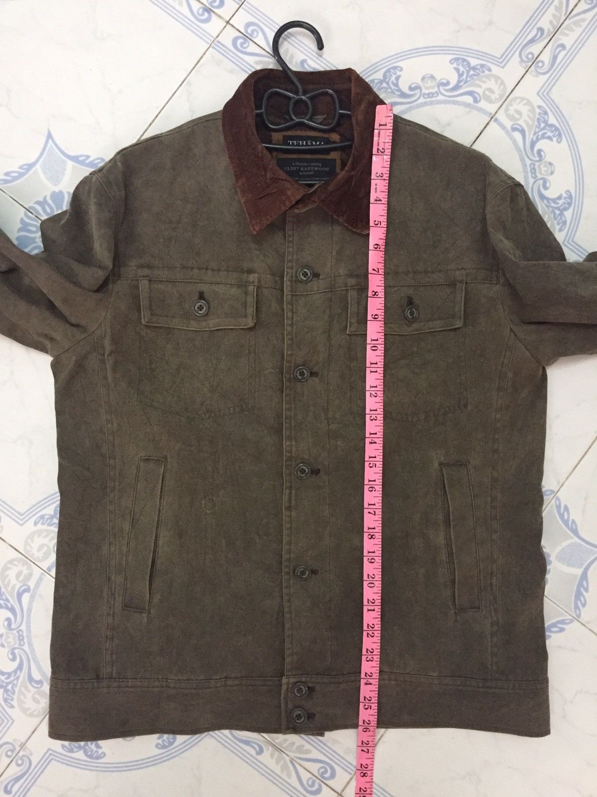 Japanese Brand Tehama Clint Eastwood Button Jacket Size US L / EU 52-54 / 3 - 22 Thumbnail