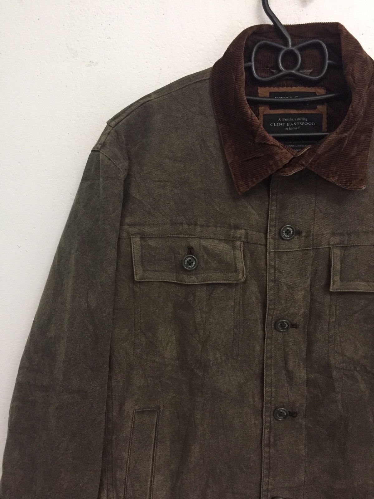 Japanese Brand Tehama Clint Eastwood Button Jacket Size US L / EU 52-54 / 3 - 3 Thumbnail