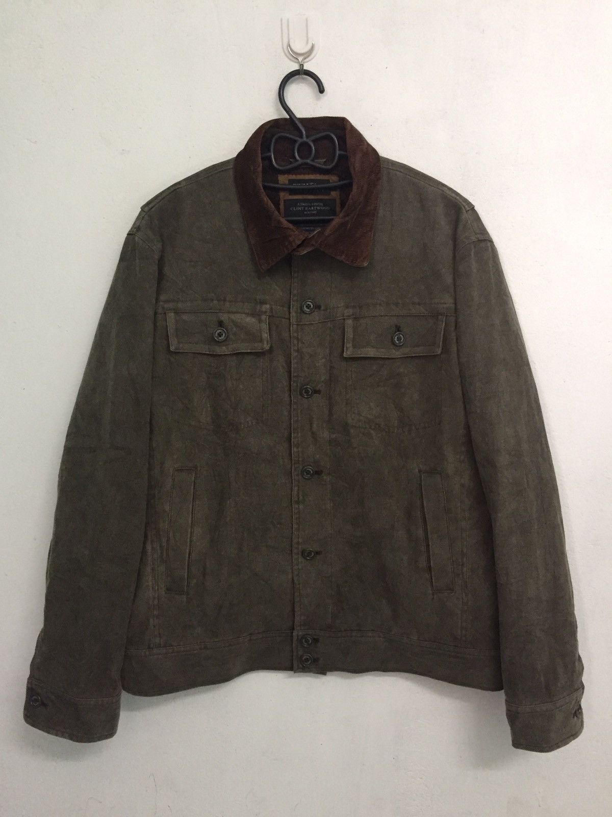 Japanese Brand Tehama Clint Eastwood Button Jacket Size US L / EU 52-54 / 3 - 1 Thumbnail