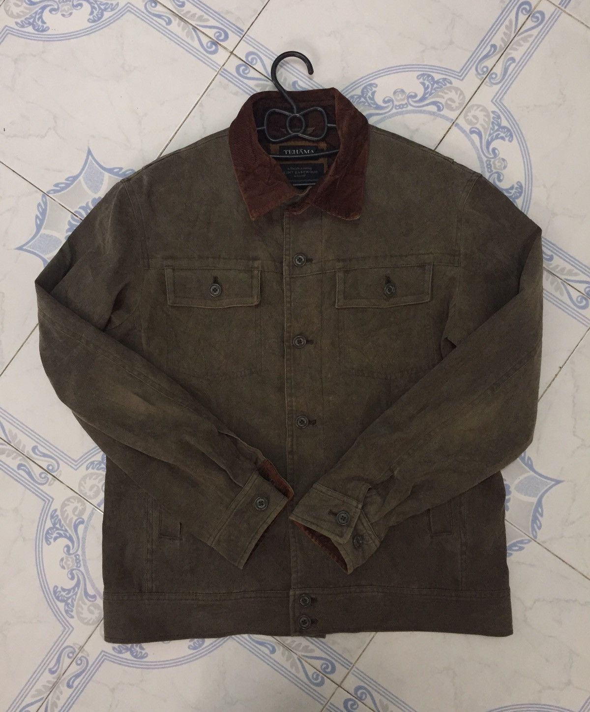 Japanese Brand Tehama Clint Eastwood Button Jacket Size US L / EU 52-54 / 3 - 16 Thumbnail