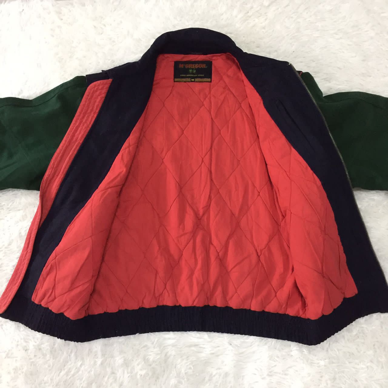 McGregor Vtg Mc Gregor Two Tone Varsity Like Jacket Size US M / EU 48-50 / 2 - 3 Thumbnail