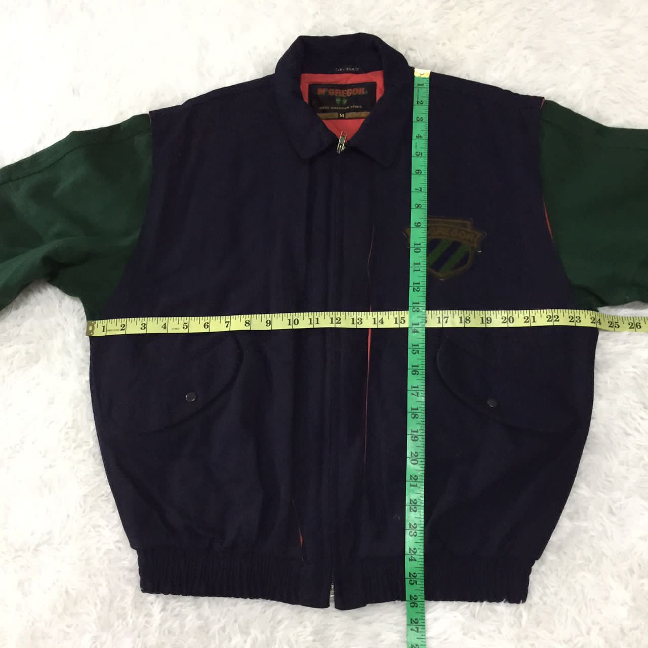 McGregor Vtg Mc Gregor Two Tone Varsity Like Jacket Size US M / EU 48-50 / 2 - 5 Thumbnail