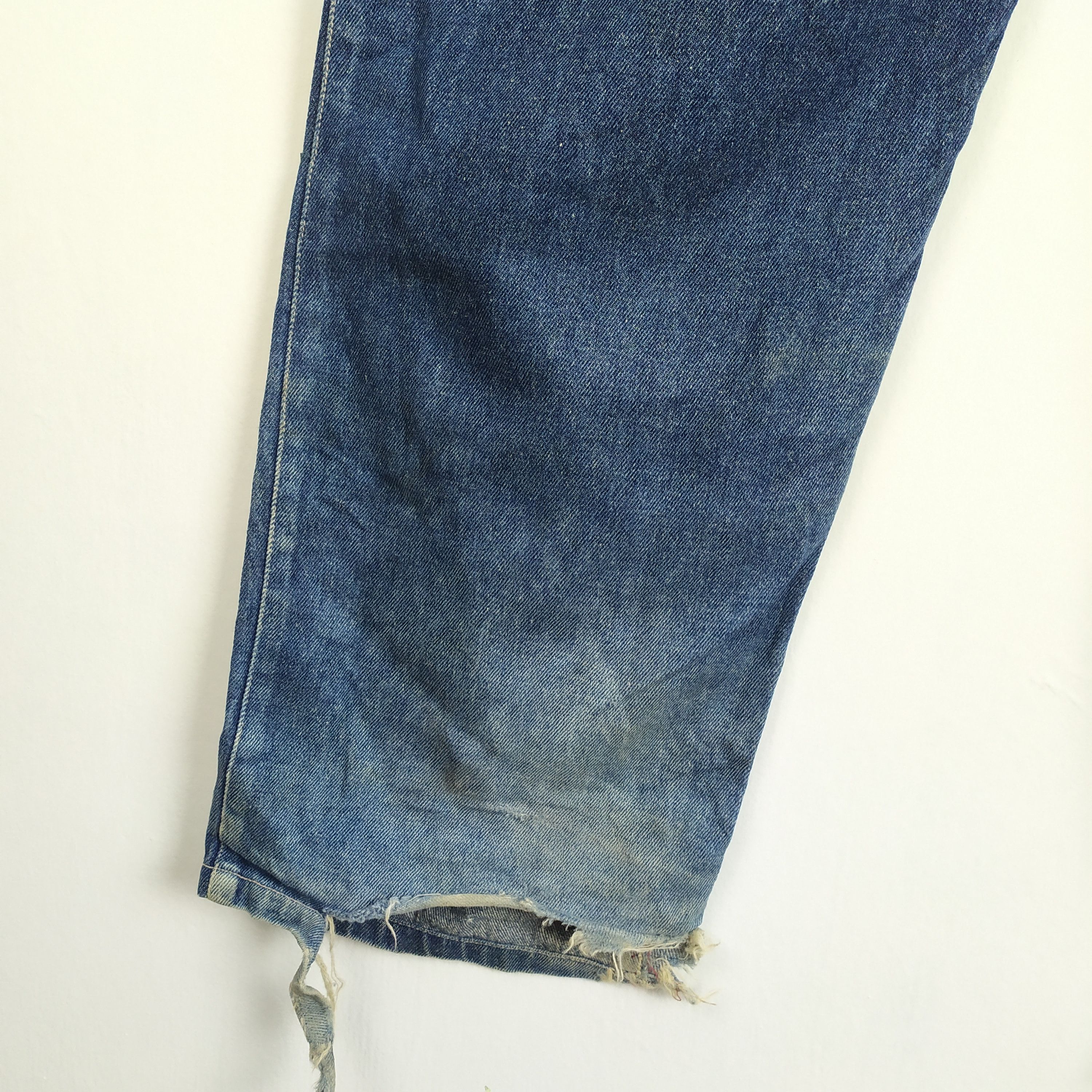 Ecko Unltd. Ecko.com Faded DISTRESSED Denim Jeans cargo pants Size US 34 / EU 50 - 9 Thumbnail