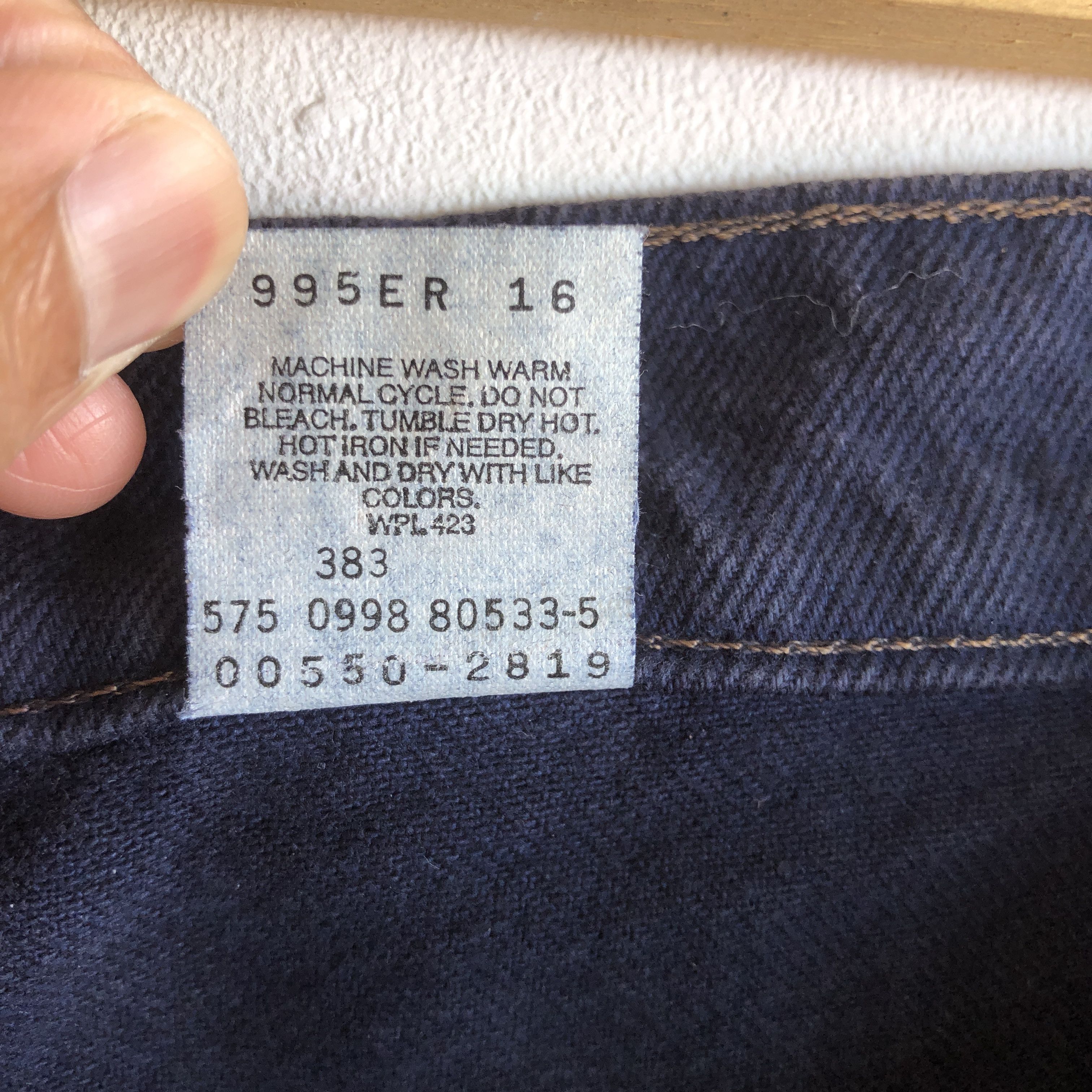 Levi's Vintage Levis Faded Black Jeans Levi's 550 Denim Pants Size 26" / US 2 / IT 38 - 12 Thumbnail