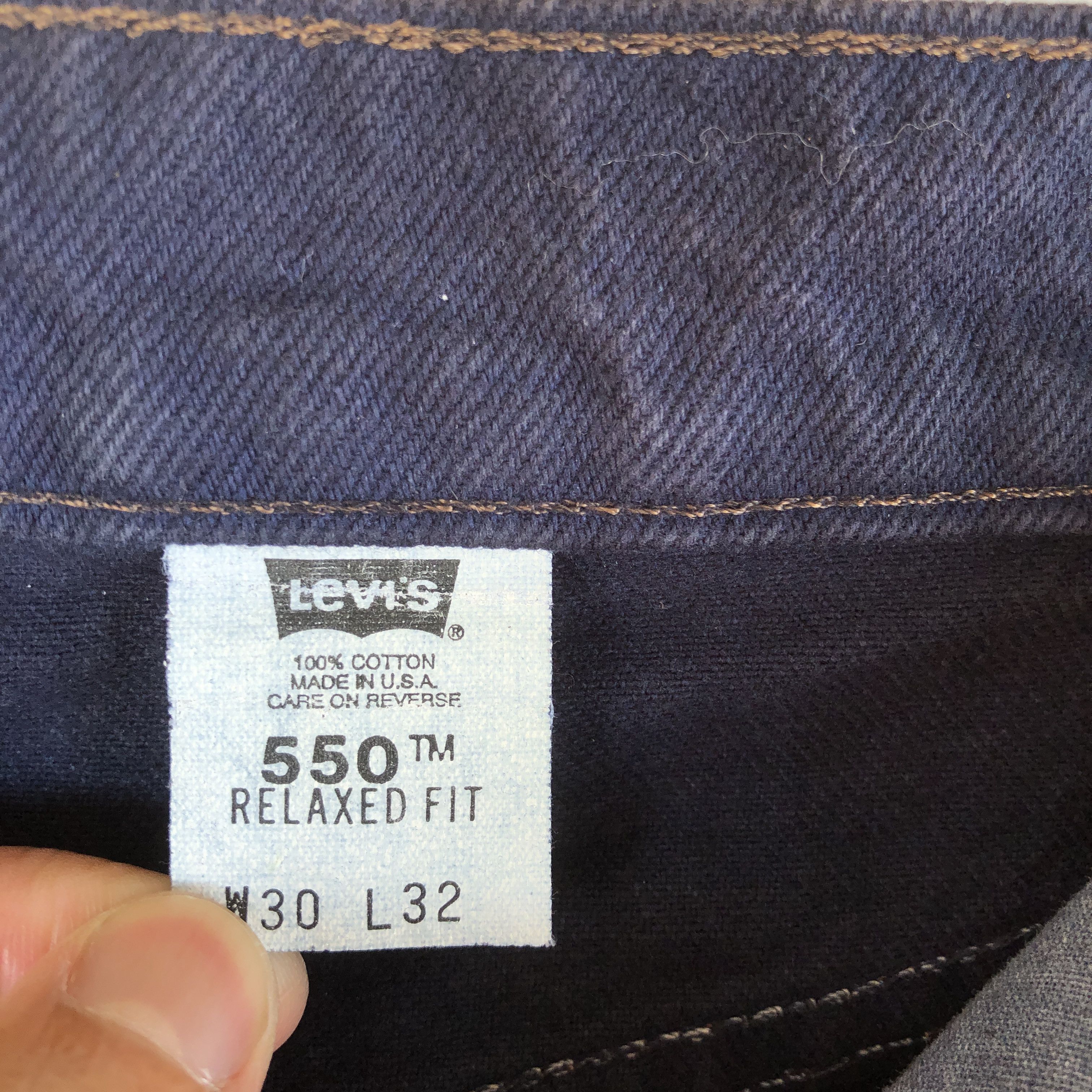 Levi's Vintage Levis Faded Black Jeans Levi's 550 Denim Pants Size 26" / US 2 / IT 38 - 11 Thumbnail
