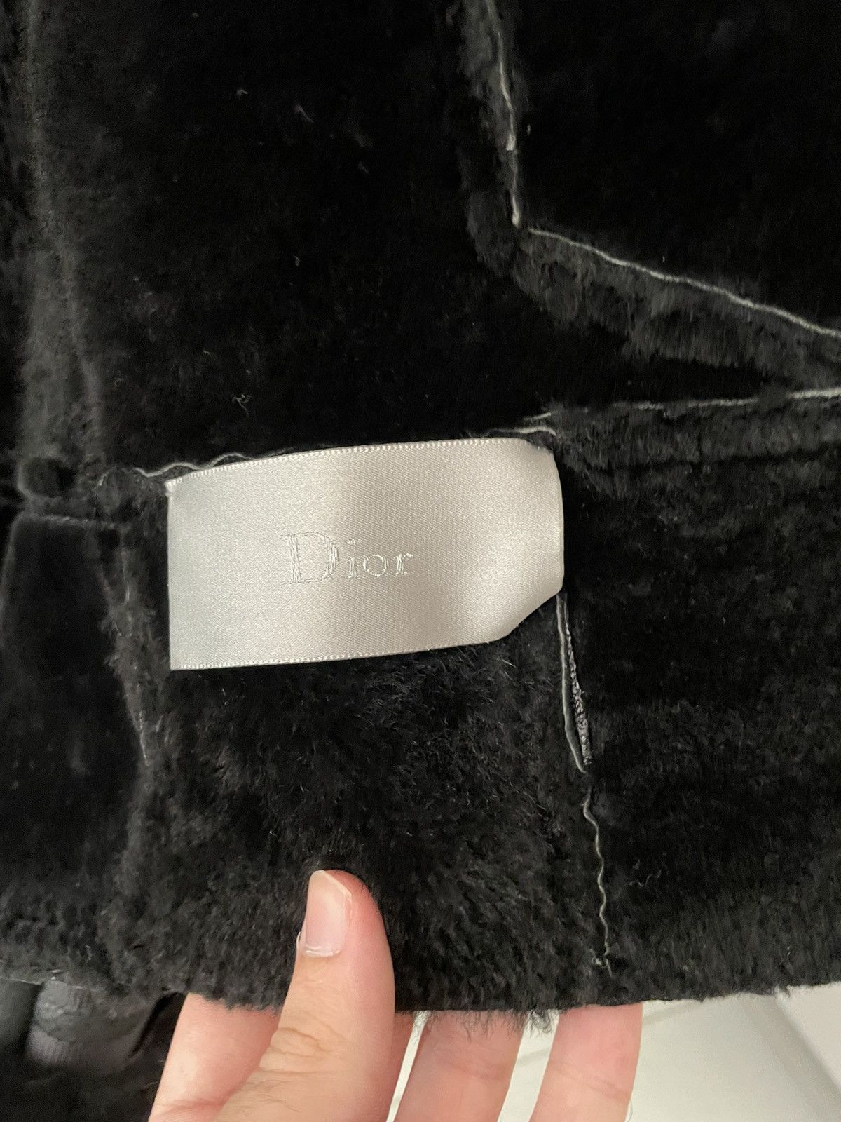 Dior × Hedi Slimane AW2007 “Navigate” shearling leather bondage archive jacket Size US M / EU 48-50 / 2 - 19 Thumbnail