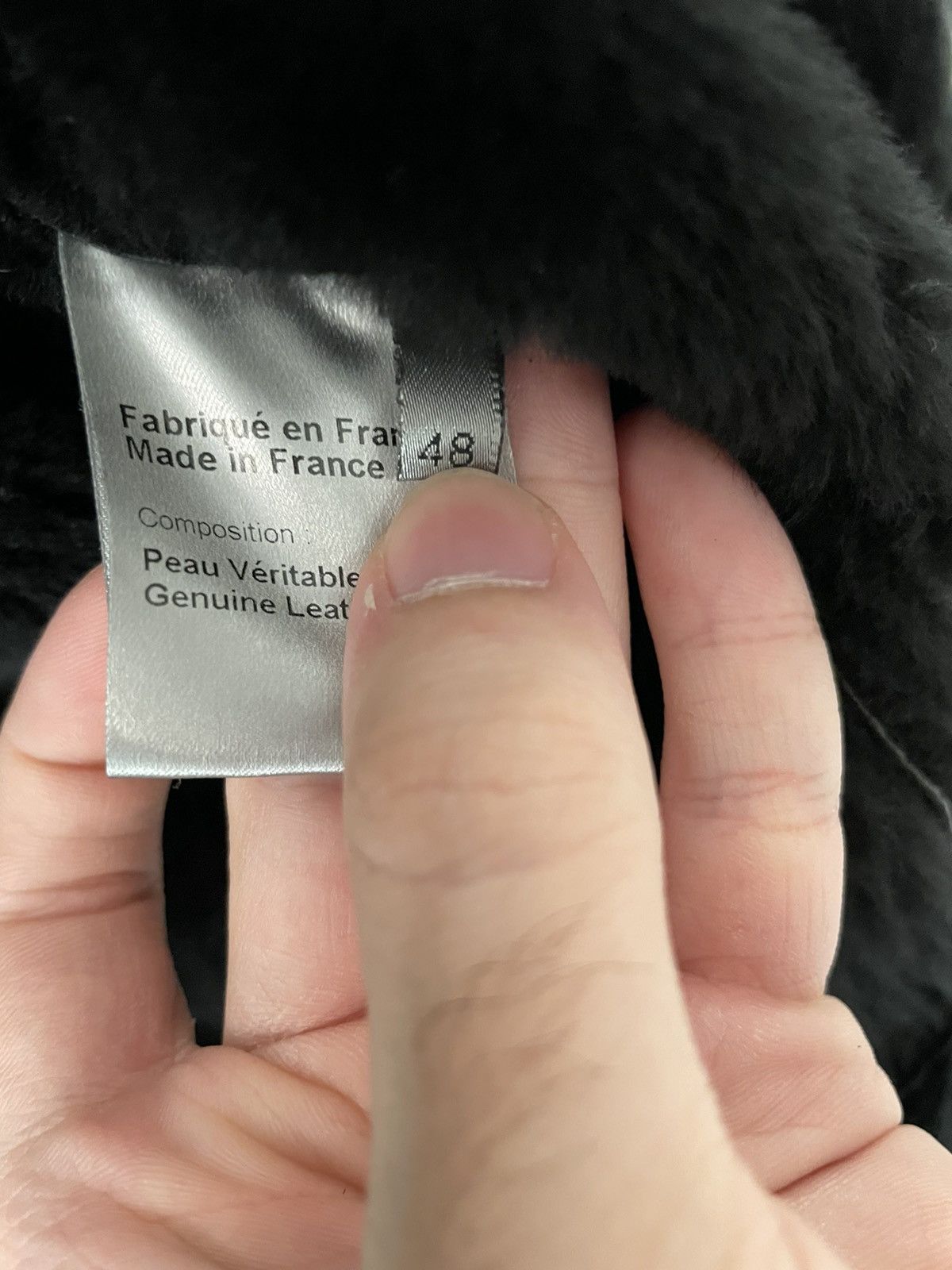Dior × Hedi Slimane AW2007 “Navigate” shearling leather bondage archive jacket Size US M / EU 48-50 / 2 - 20 Thumbnail