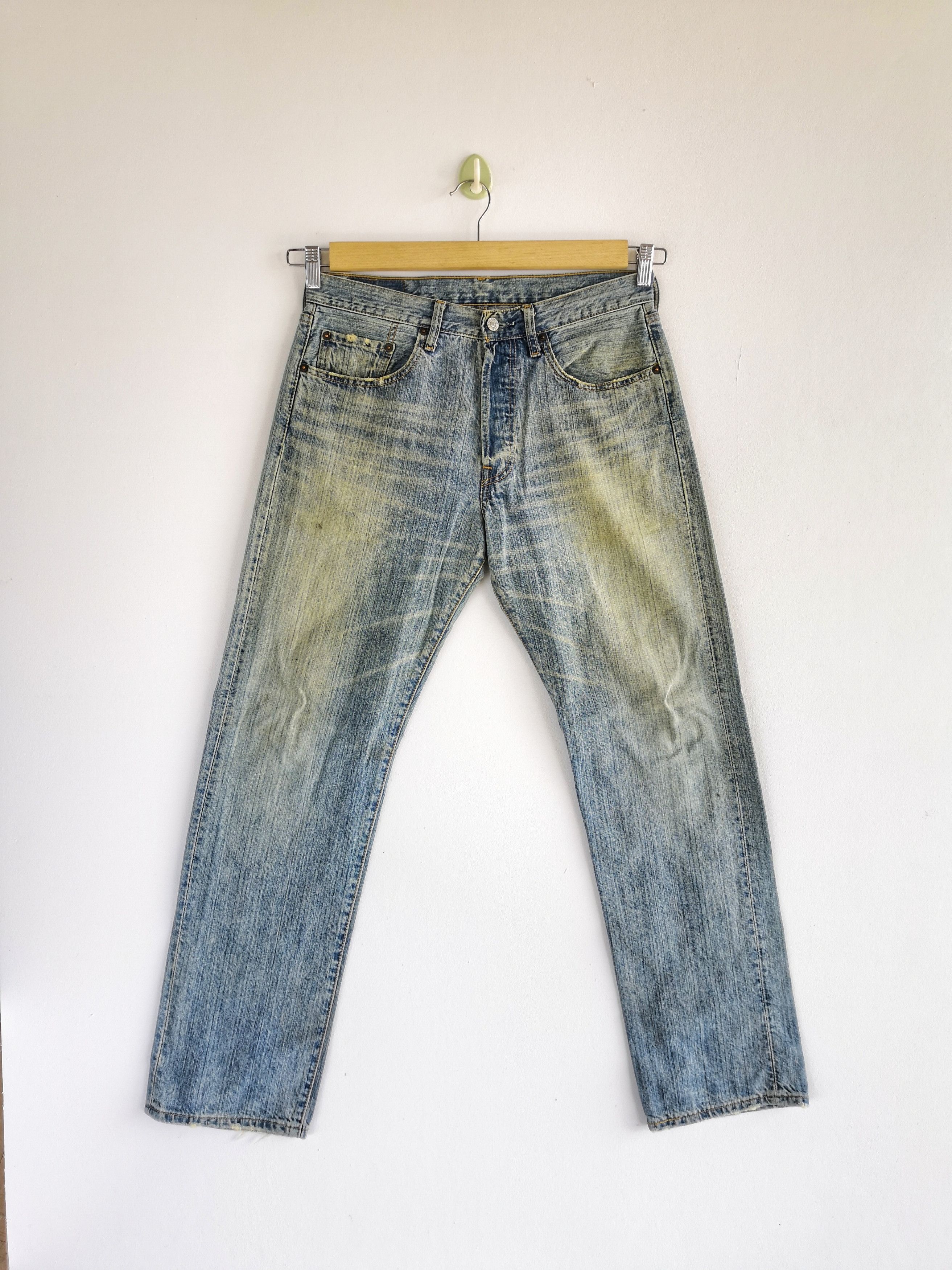 Levi's Vintage Levis 501 Rusty Jeans Levi's 501 Mud Denim Size US 32 / EU 48 - 1 Thumbnail